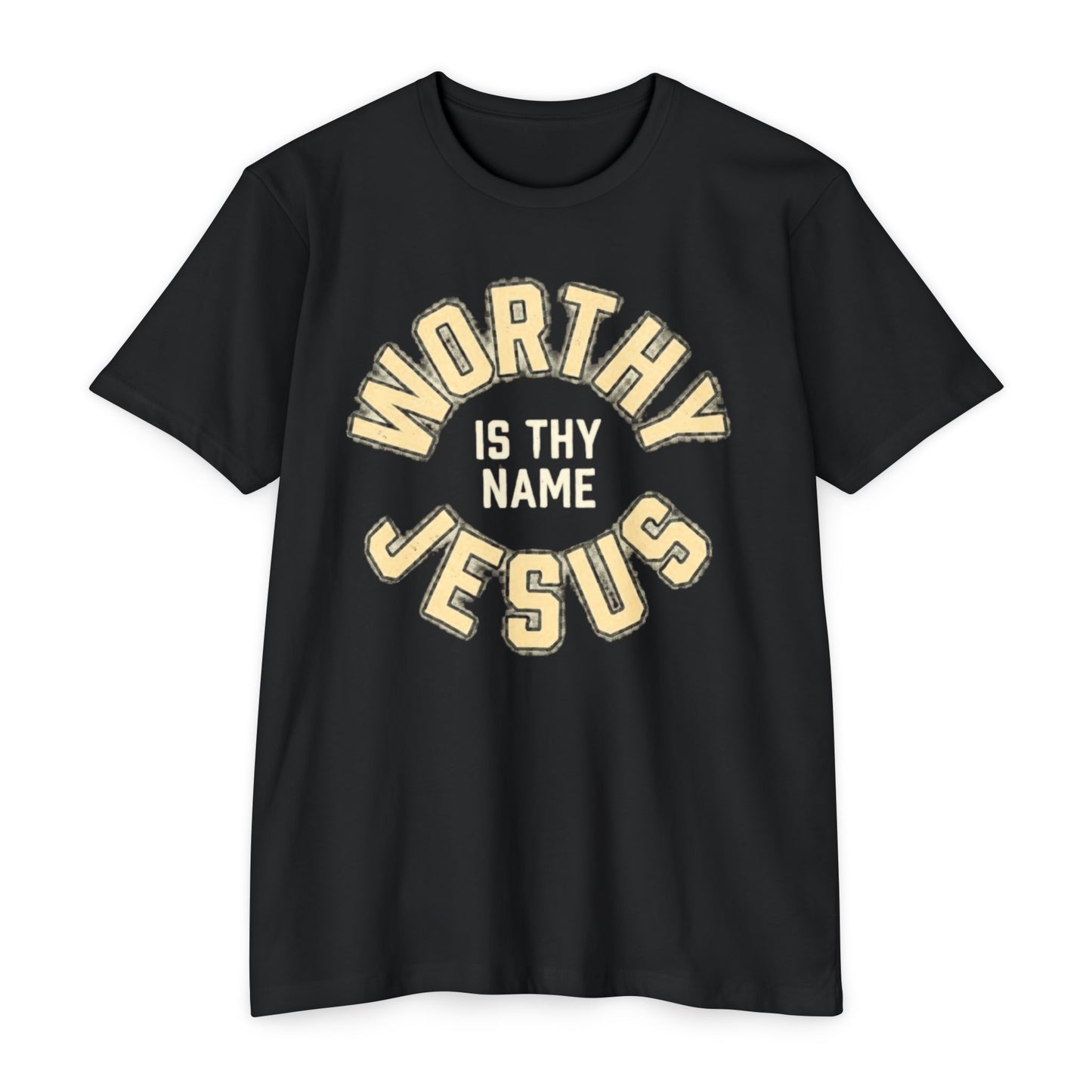 Worthy Is Thy Name Jesus T-shirt | Christian Faith Tee