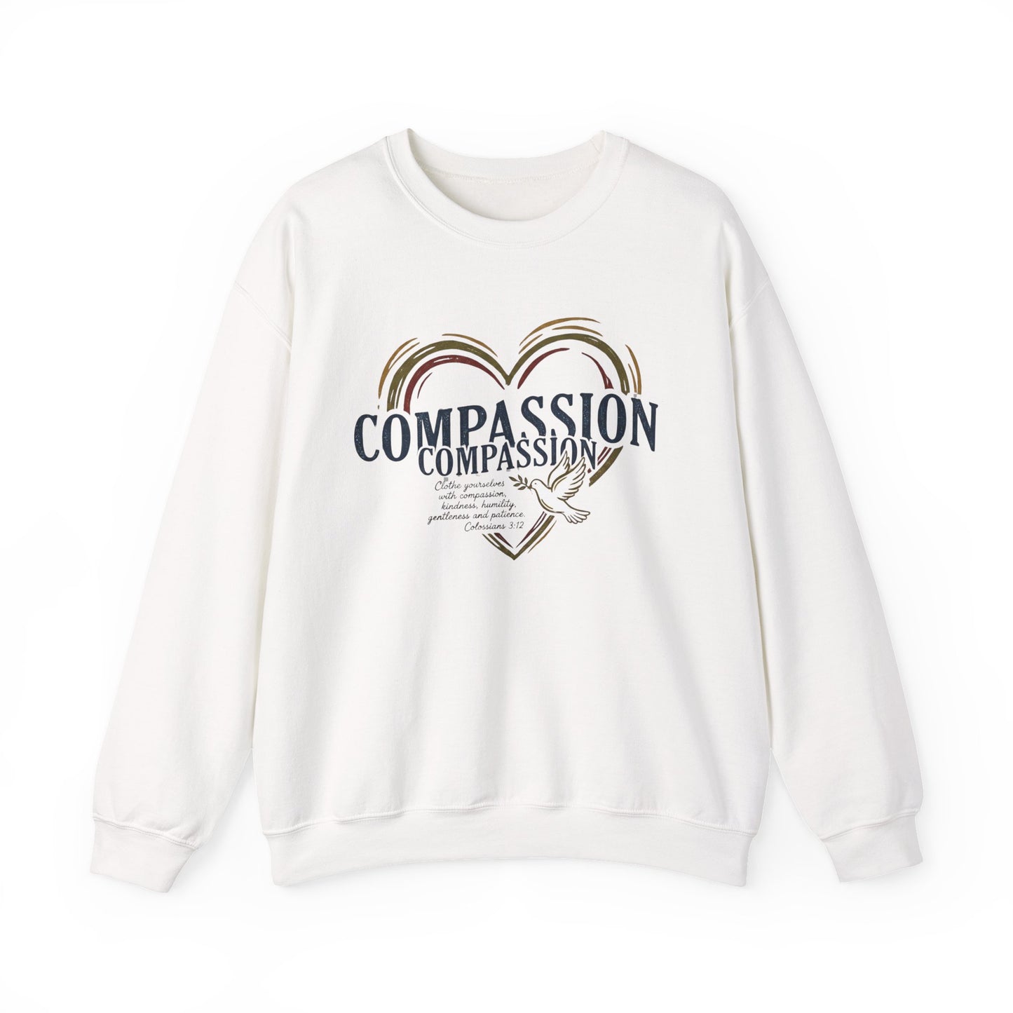 Compassion Heart Compassion Crewneck Sweatshirt