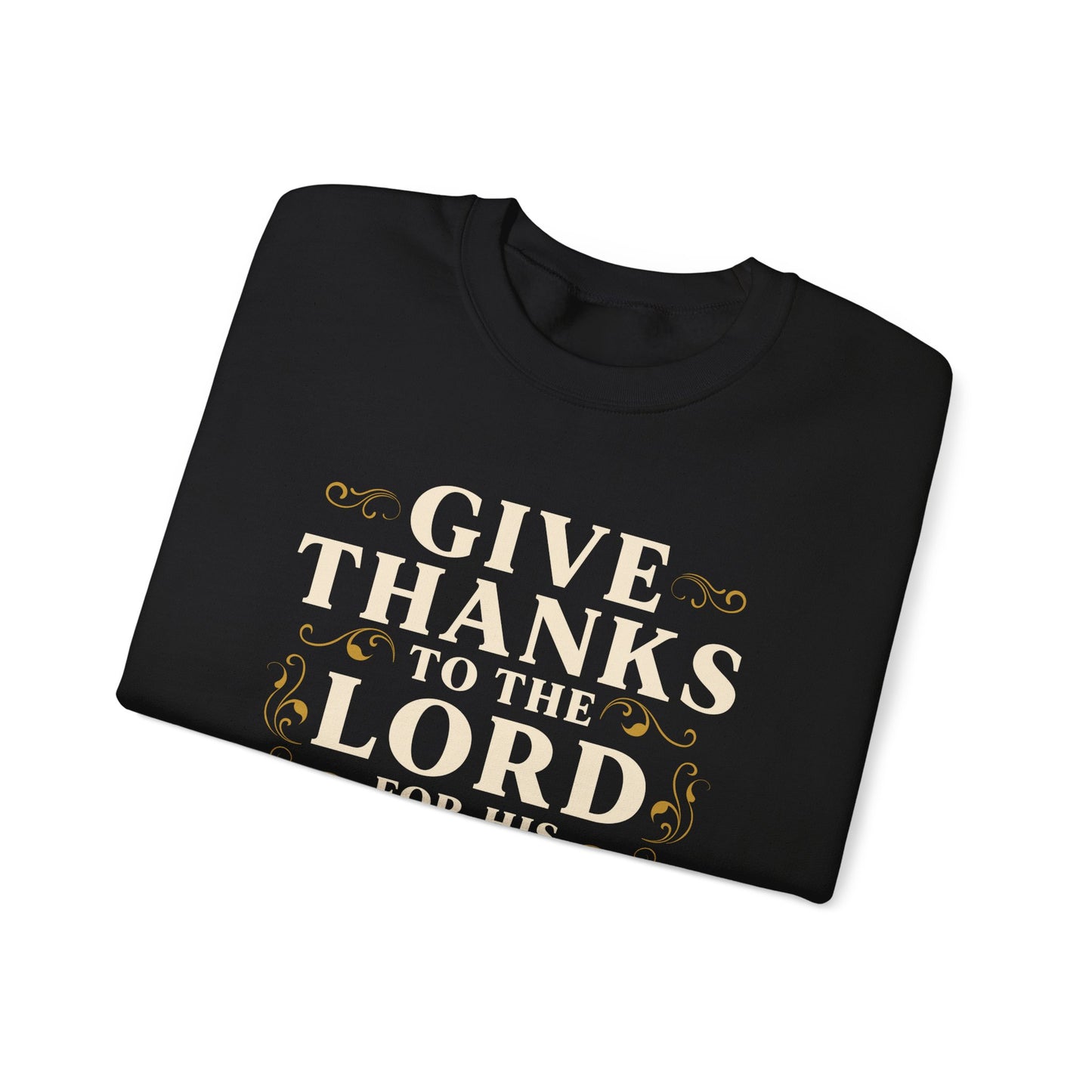 Faithful Love Crewneck Sweatshirt - Christian Gift, Thanksgiving Apparel