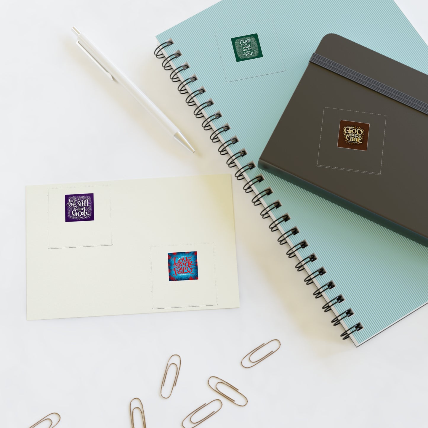 Christian Inspirational Sticker Sheets