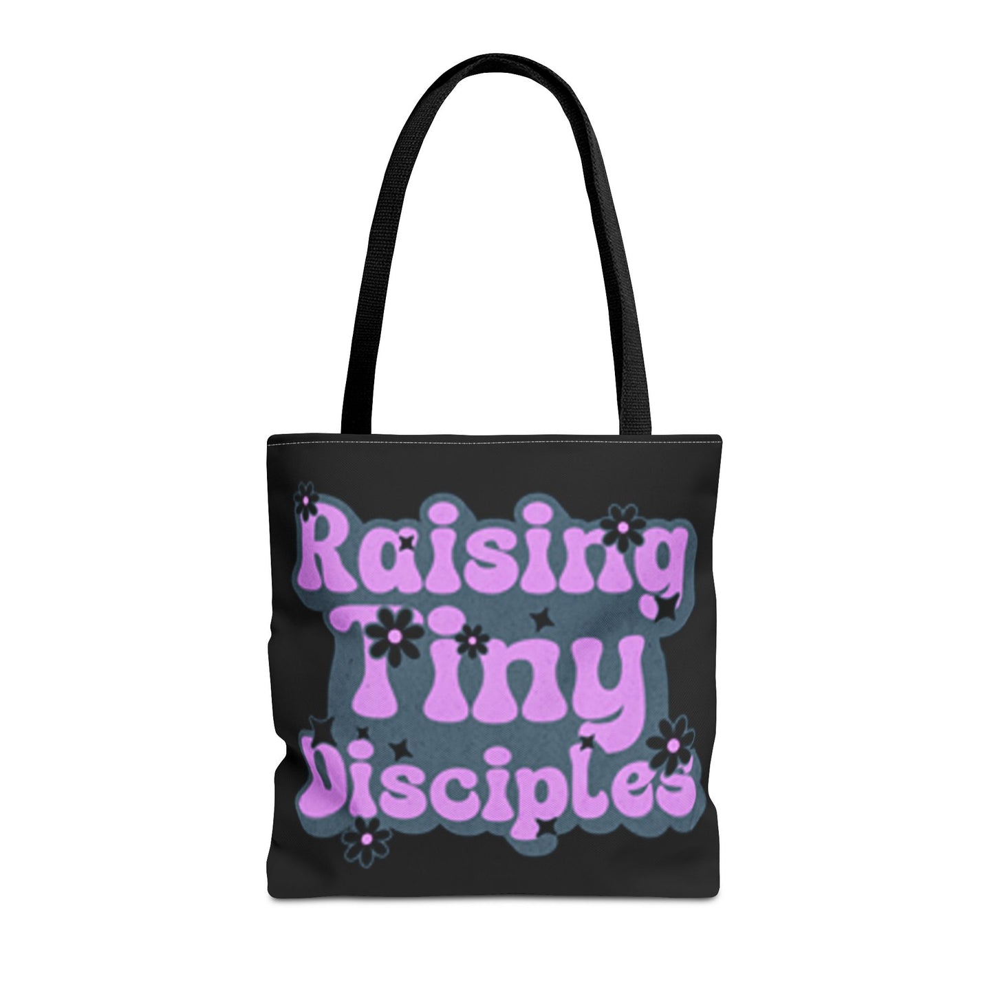 Raising Tiny Disciples Tote Bag - Eco-Friendly Bag for Moms & Caregivers