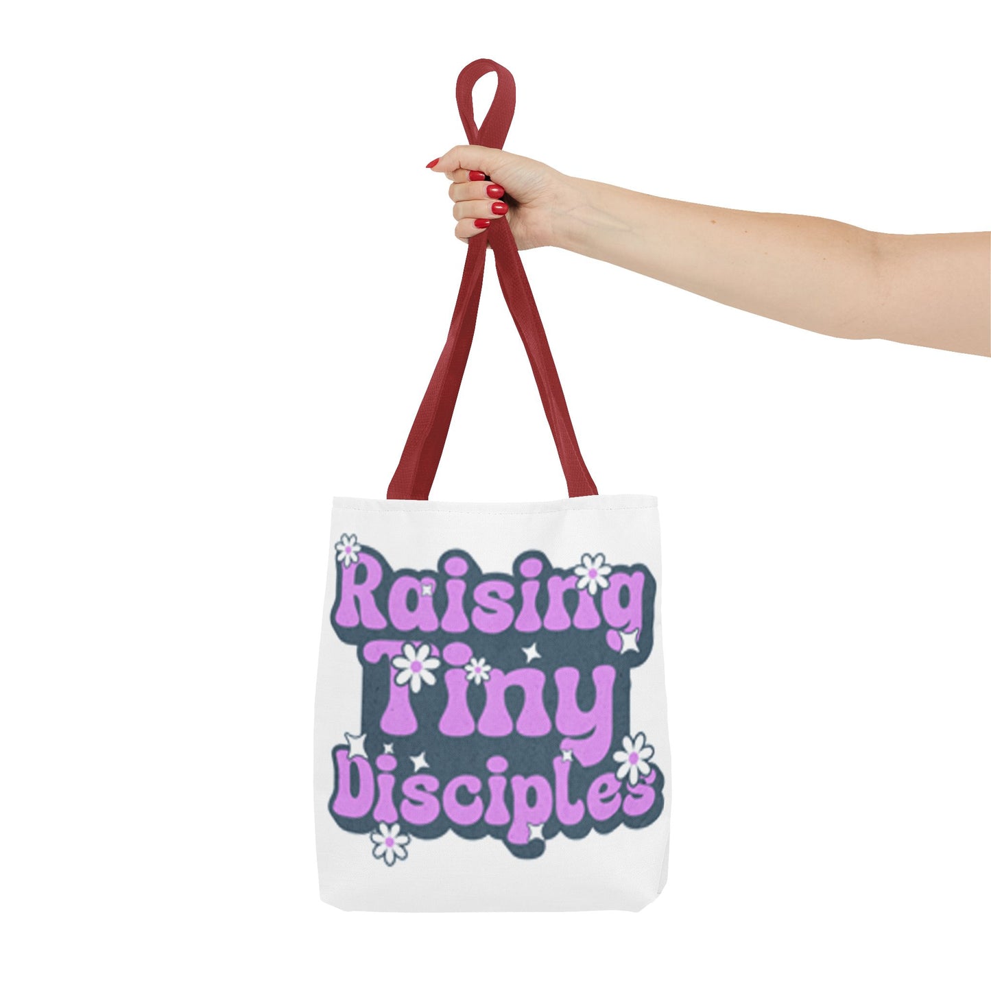 Raising Tiny Disciples Tote Bag - Stylish & Fun Eco-Friendly Bag for Parents