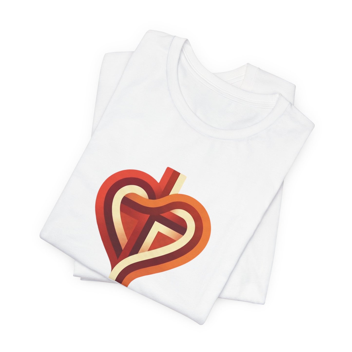 Compassion heart cross design Tee | Compassion T-Shirt