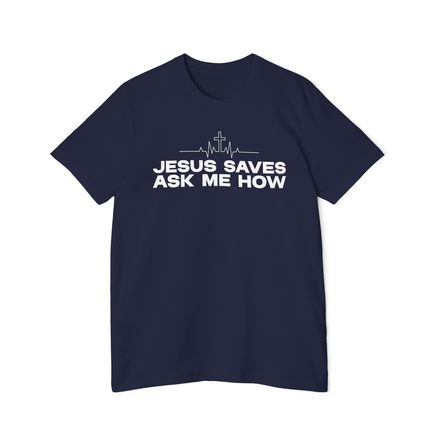 Faith-Inspired Unisex T-Shirt - Jesus Saves, Christian Apparel