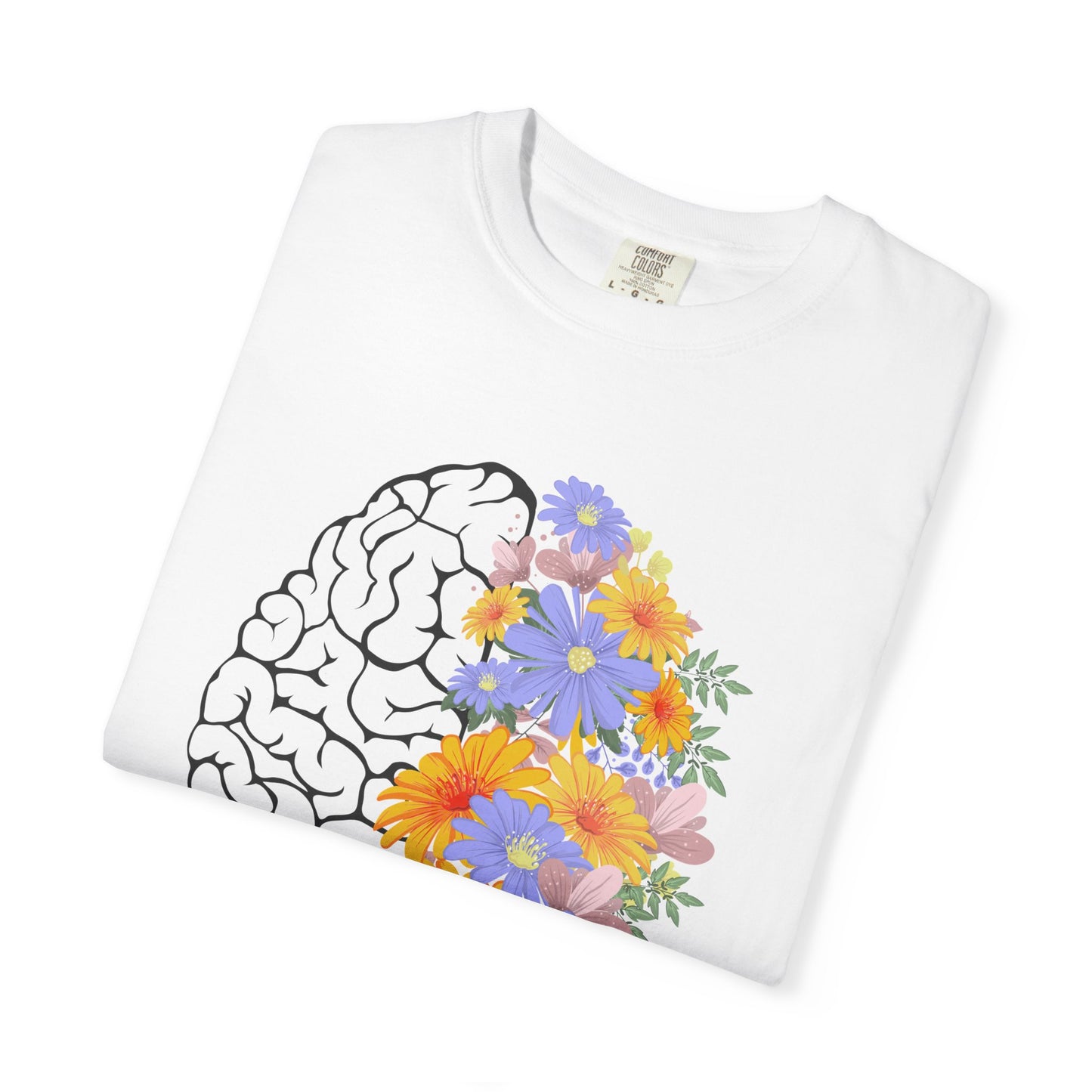 Mindful Floral Unisex T-Shirt - Embrace Positive Vibes