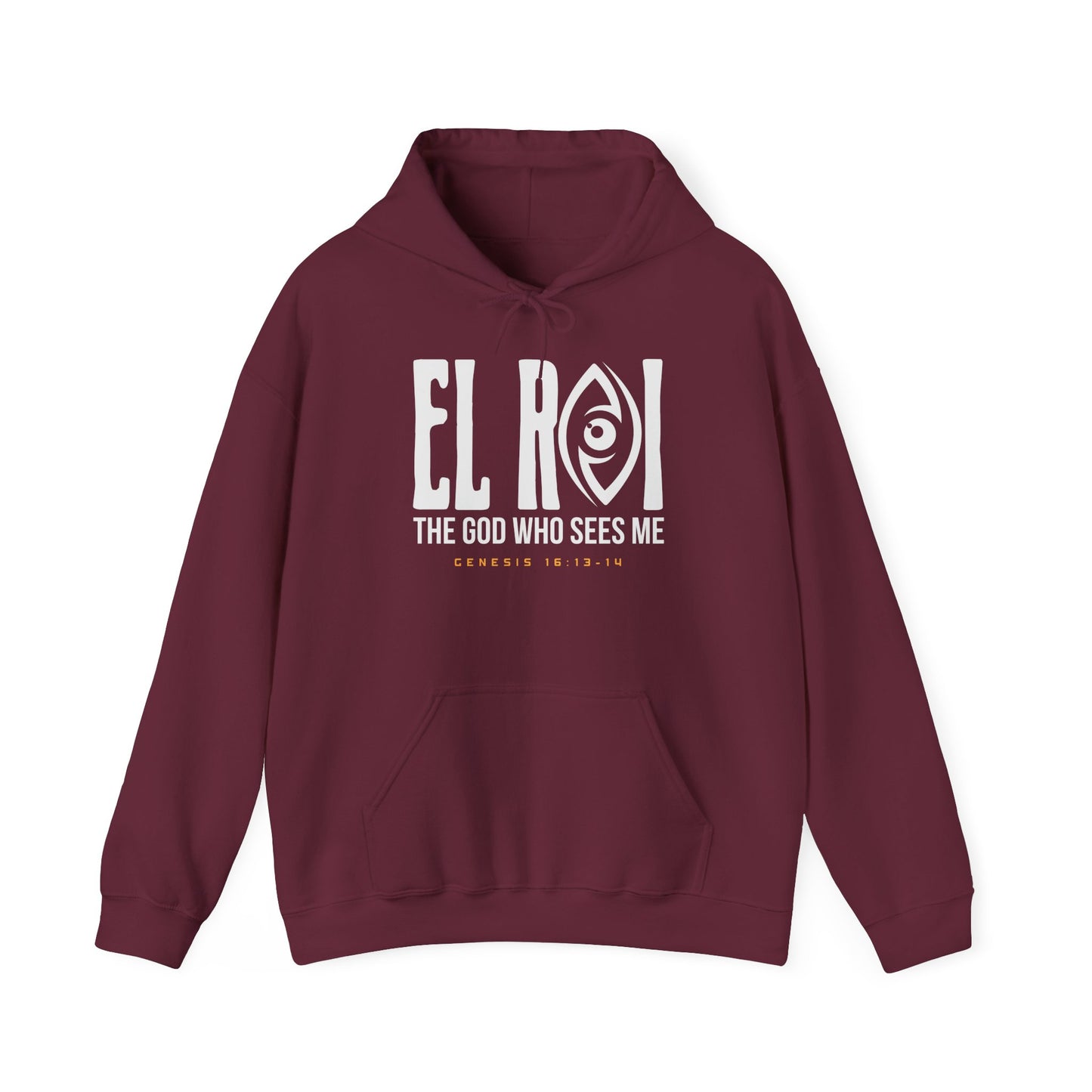 EL R0I Unisex Hoodie - The God Who Sees Me