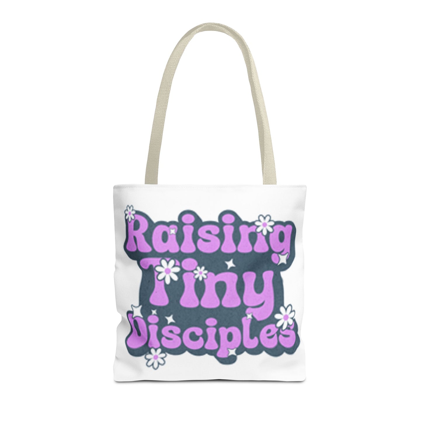 Raising Tiny Disciples Tote Bag - Stylish & Fun Eco-Friendly Bag for Parents