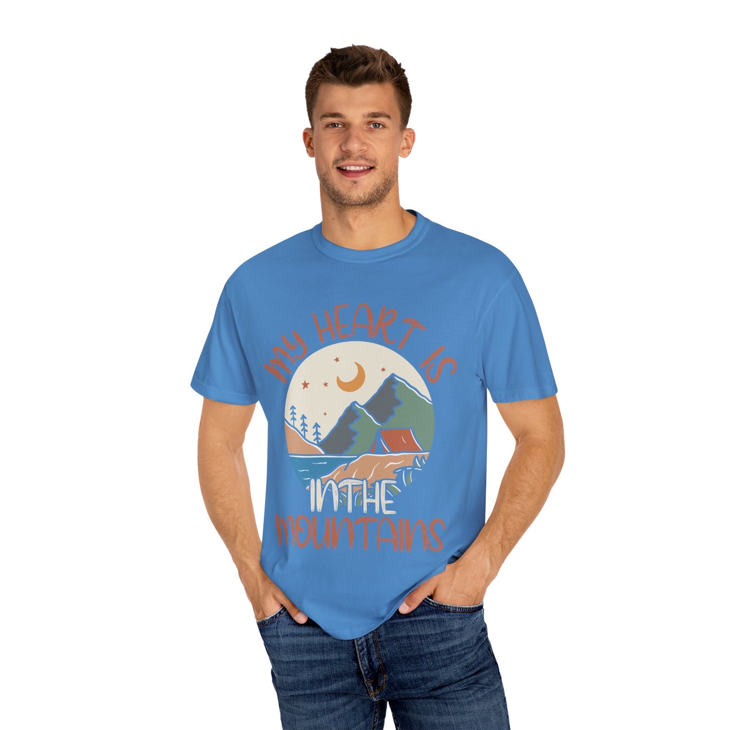 My Heart is in the Mountains Unisex T-Shirt – Perfect for Nature Lovers