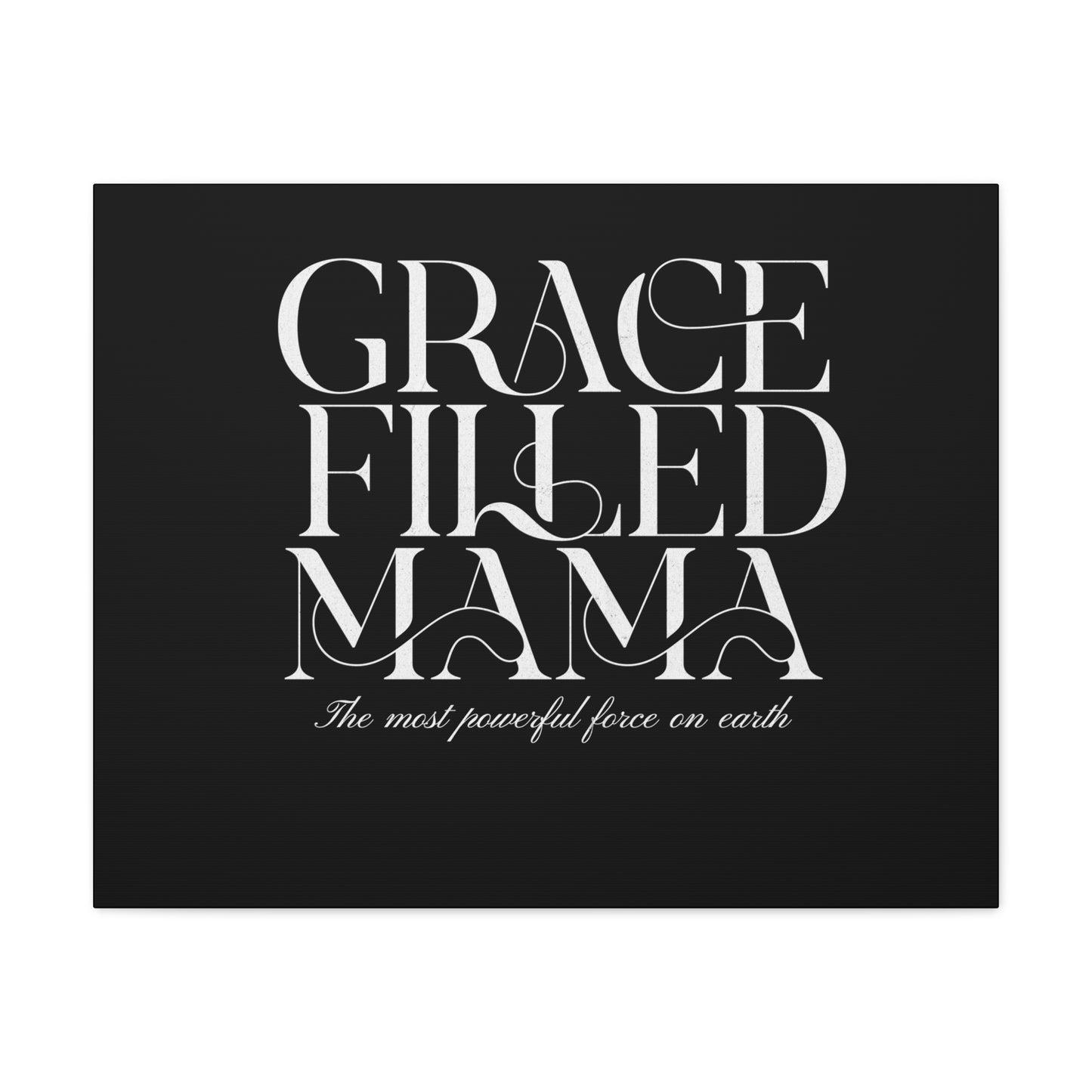 Inspirational Canvas Art for Moms - Grace Filled Mama