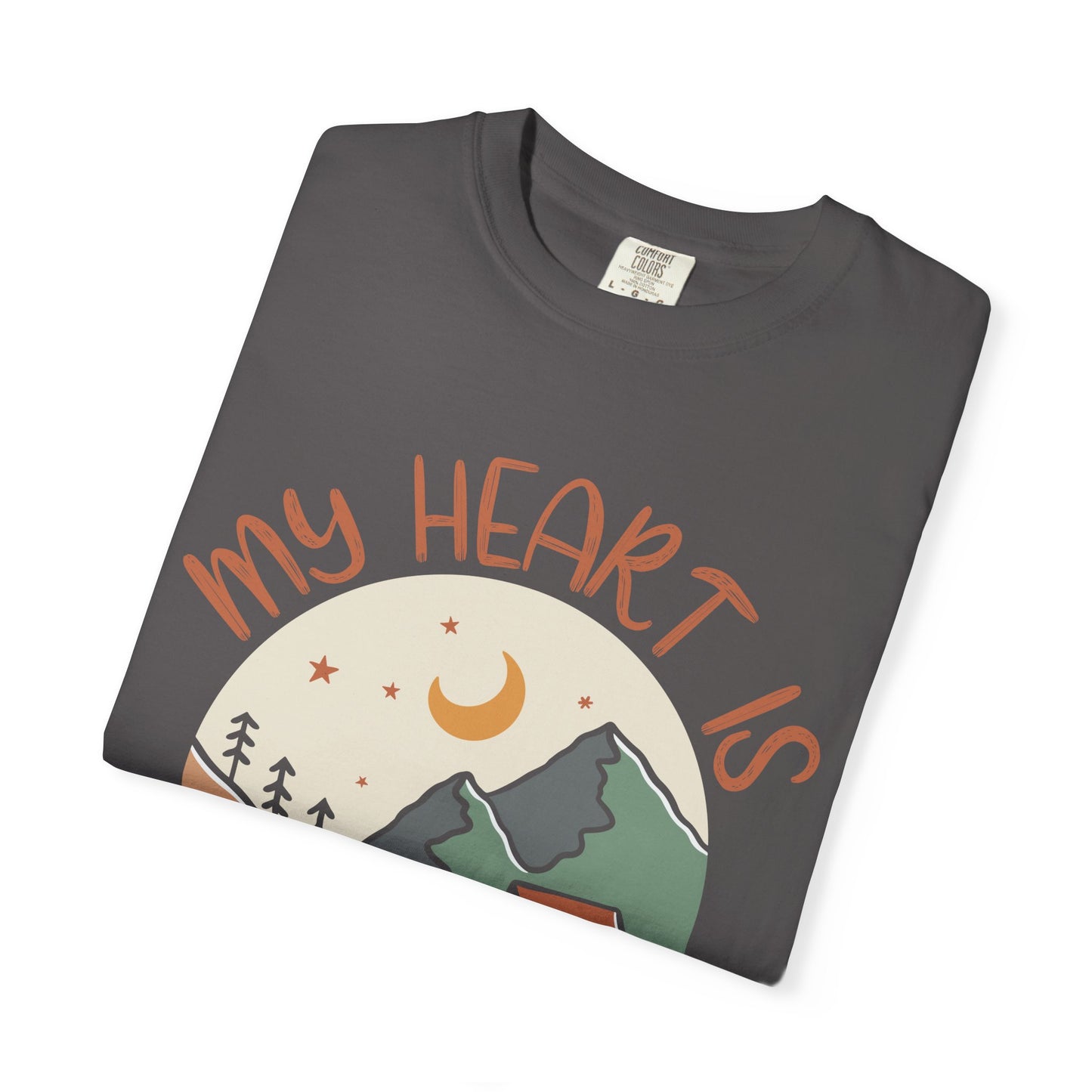 My Heart is in the Mountains Unisex T-Shirt – Perfect for Nature Lovers