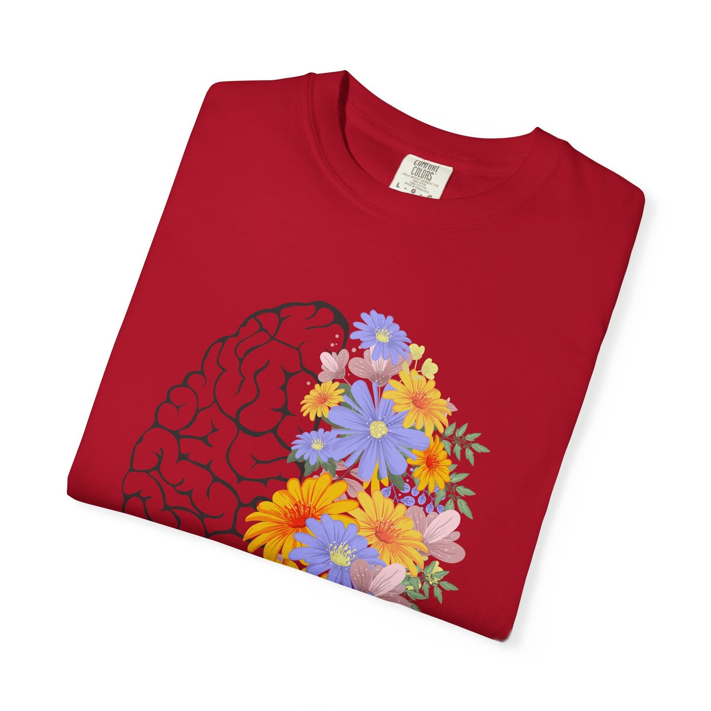 Mindful Floral Unisex T-Shirt - Embrace Positive Vibes