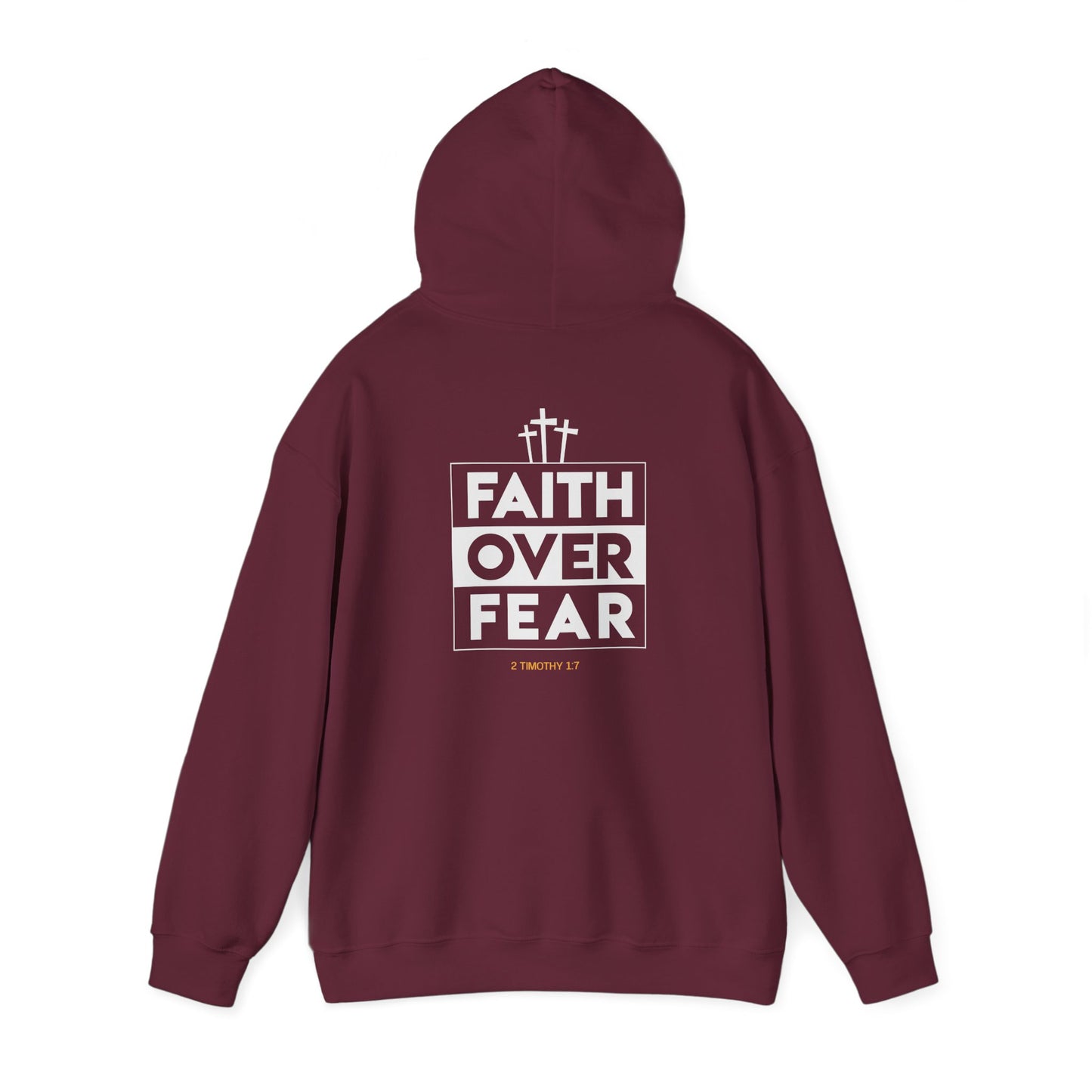 Faith Over Fear Hoodie-Multiple Colors