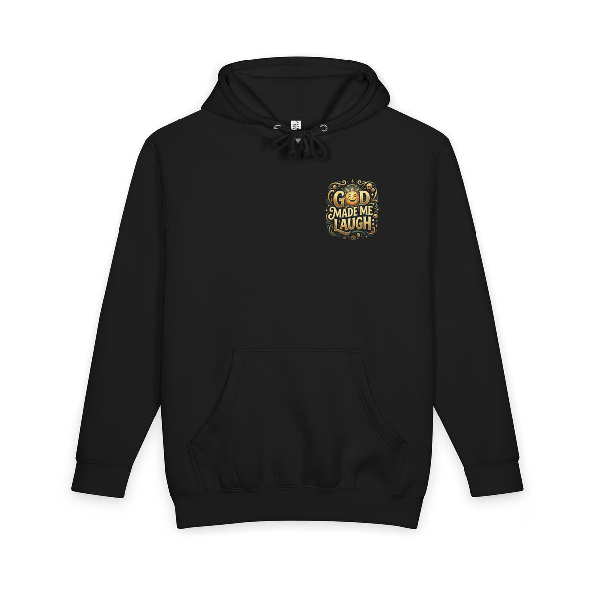 God Made Me Laugh Hoodie | Religious Humor, Inspirational Faith Sweatshirt