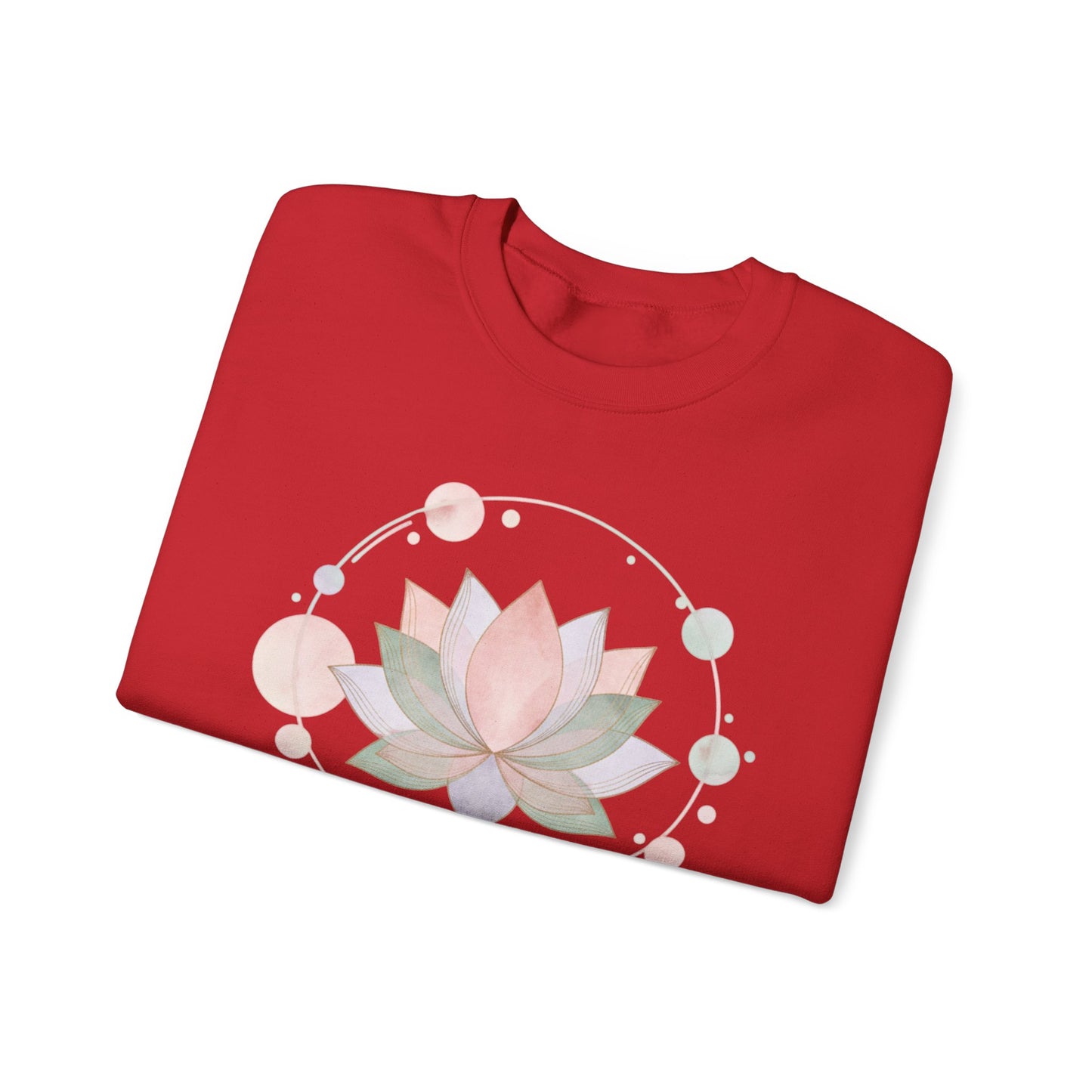 Gentle Boundaries Peace Lotus Sweatshirt | Self Care Mental Wellness