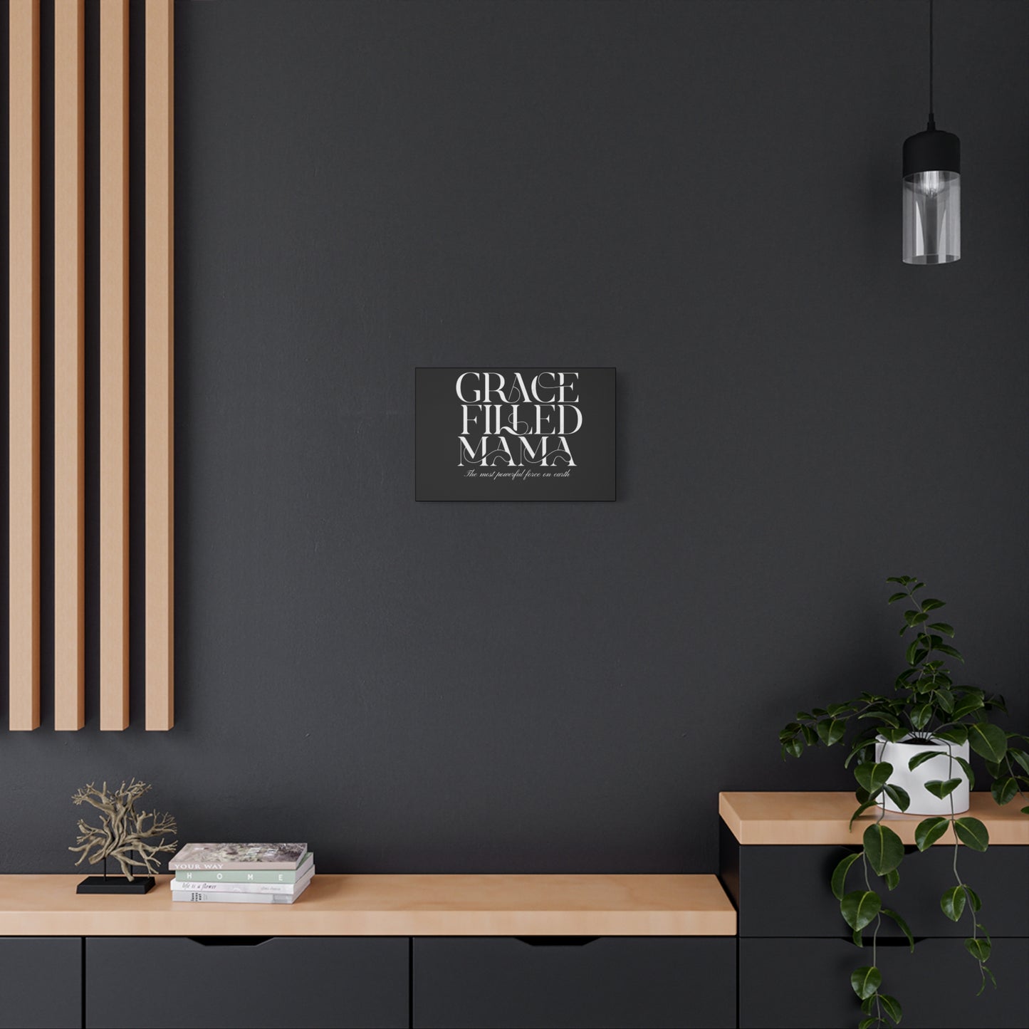 Inspirational Canvas Art for Moms - Grace Filled Mama