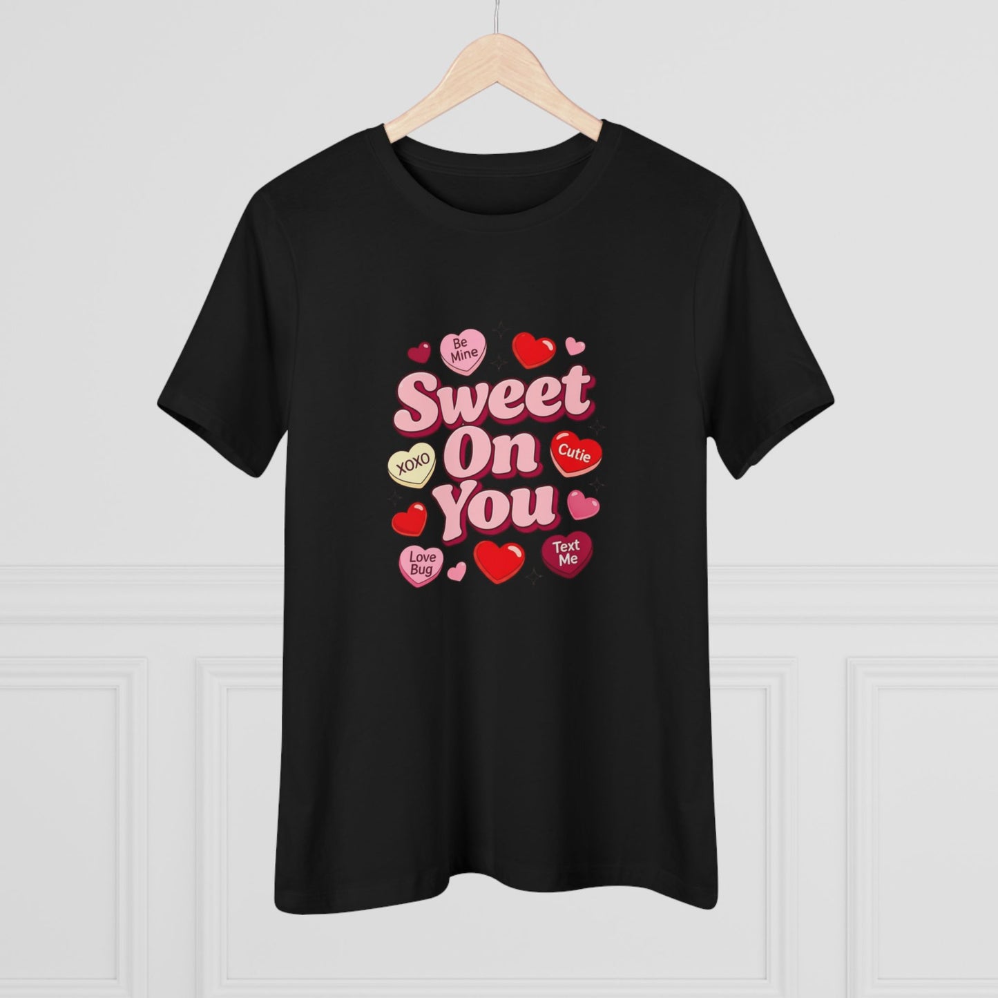 Sweet On You tee | Conversation Heart Valentine's Shirt