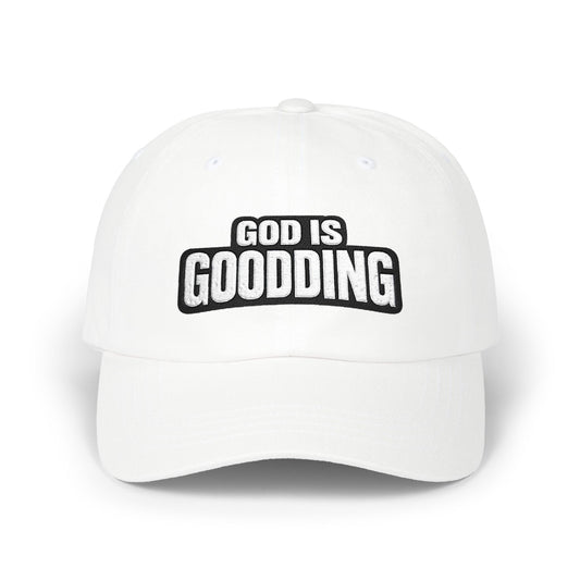 God Is Goodding Dad Cap | Embroidered Religious Baseball Hat