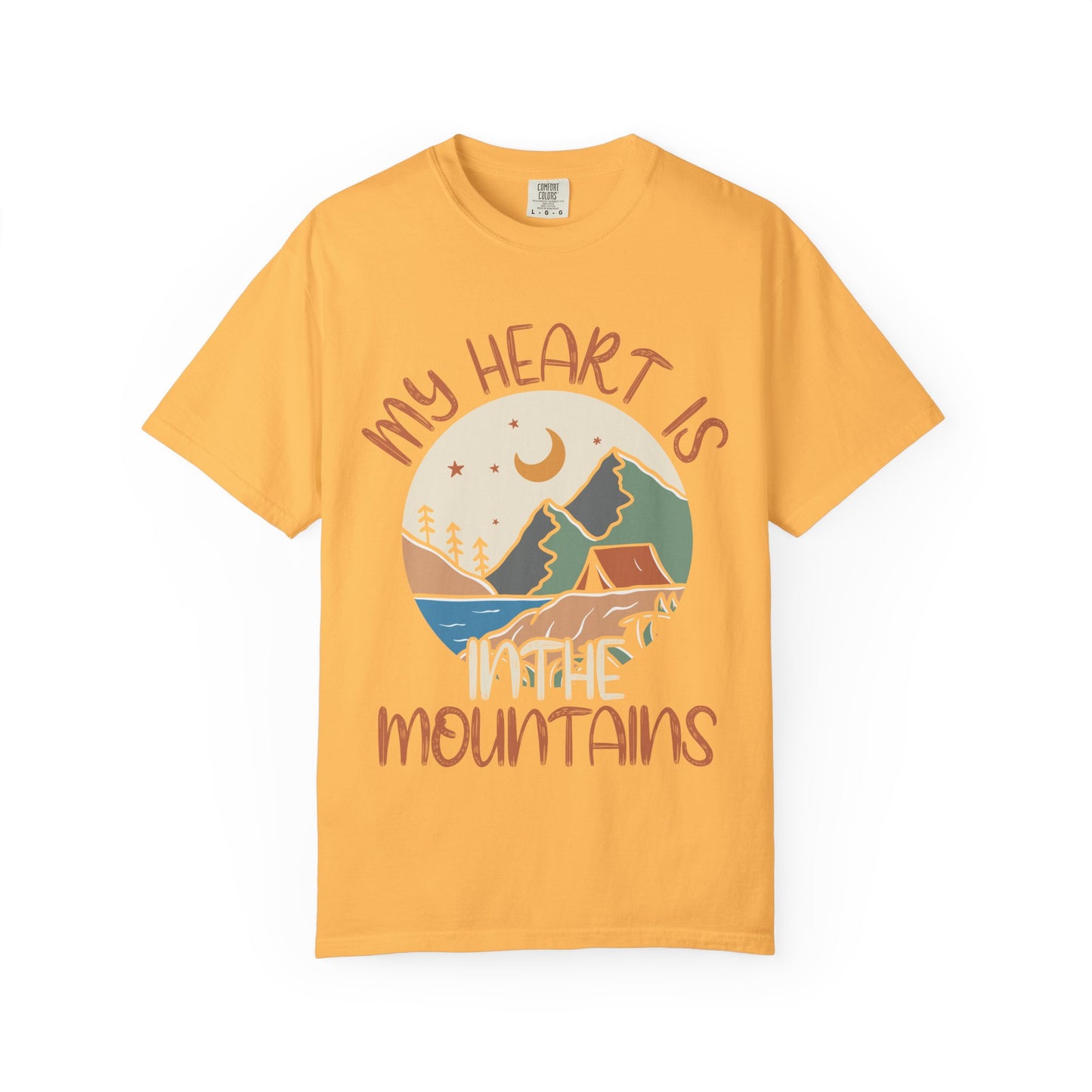 My Heart is in the Mountains Unisex T-Shirt – Perfect for Nature Lovers