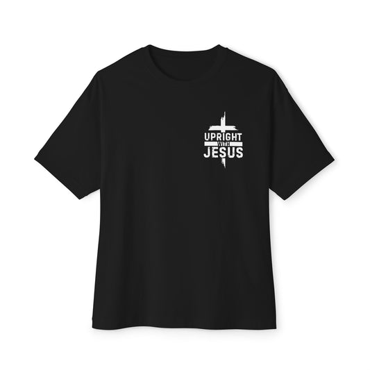 Upright With Jesus Christian Cross T-Shirt