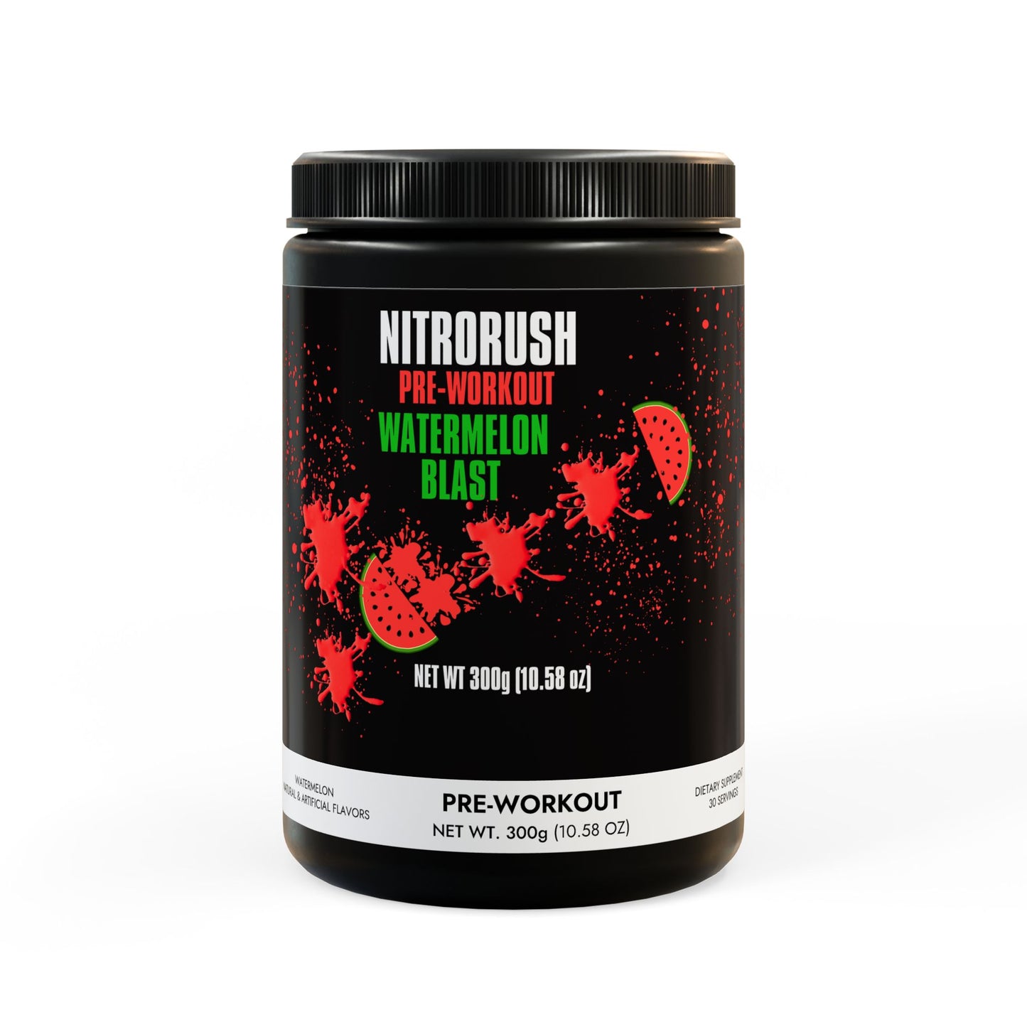 Pre-Workout Supplement, Watermelon (300g, 10.58oz)