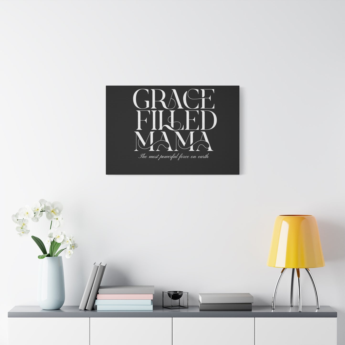 Inspirational Canvas Art for Moms - Grace Filled Mama