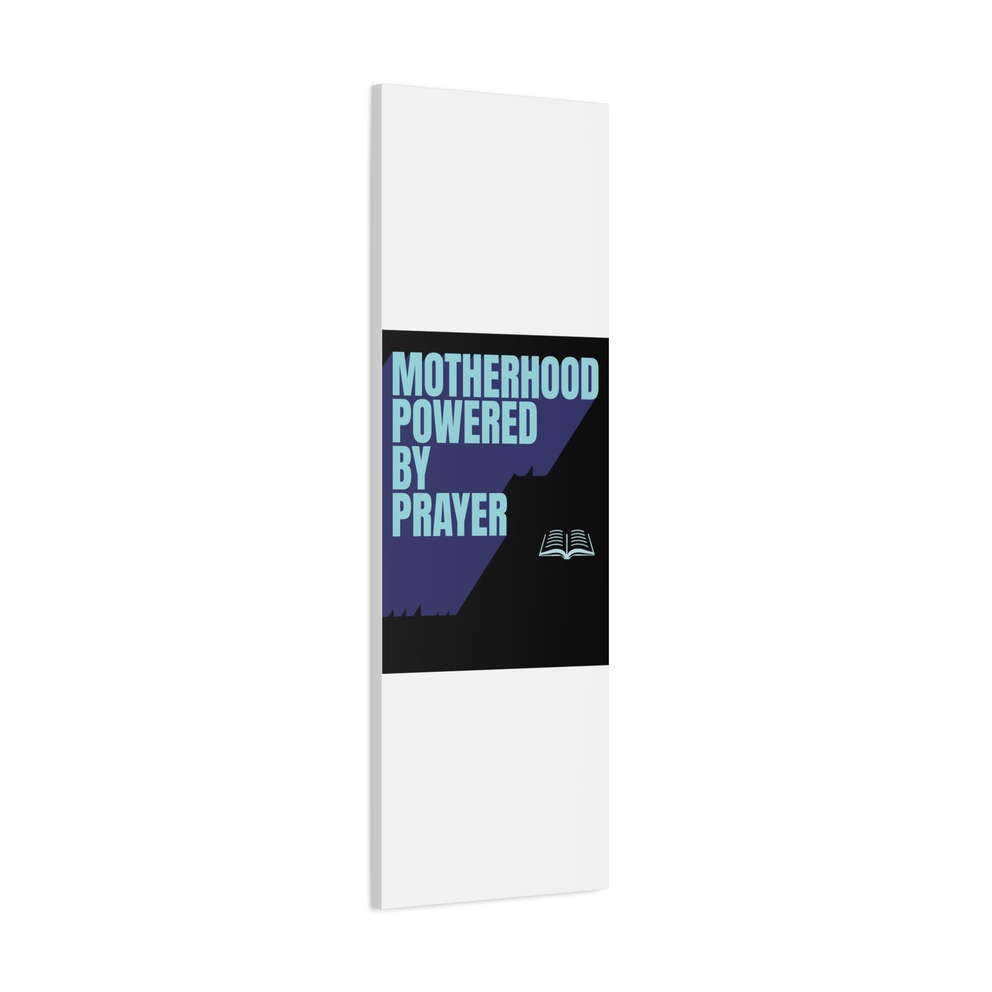Inspirational Canvas Art - Motherhood Powered By Prayer