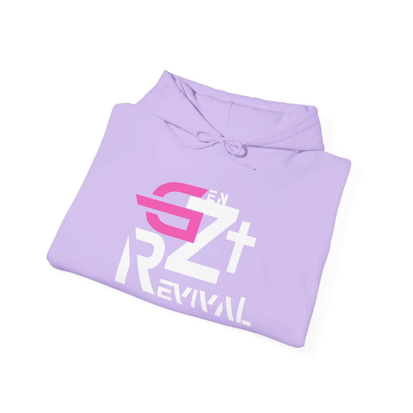 GEN Z REVIVAL Trendy Unisex Hooded Sweatshirt - Graphic Streetwear Style