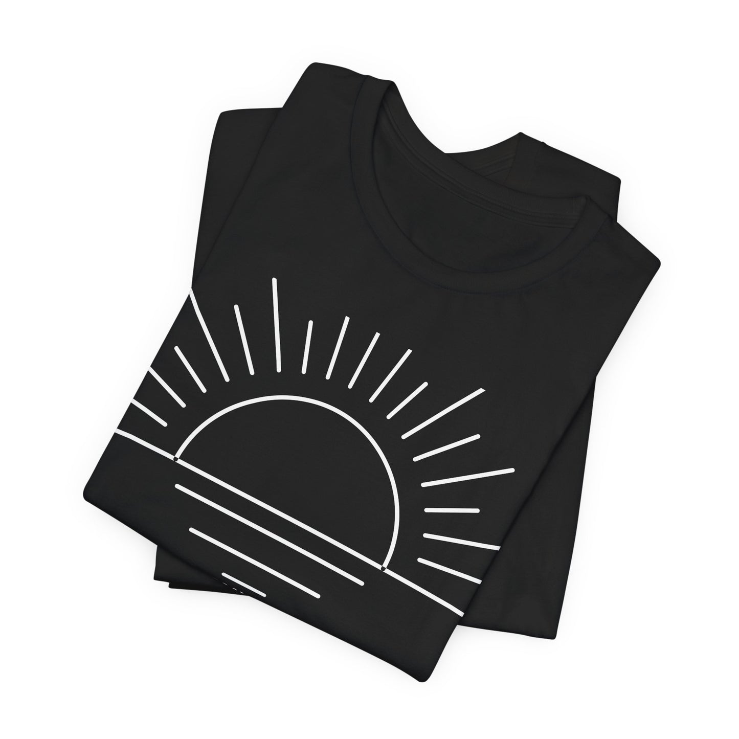 New Every Morning sunrise graphic Tee | Lamentations 3:23 Christian Tee