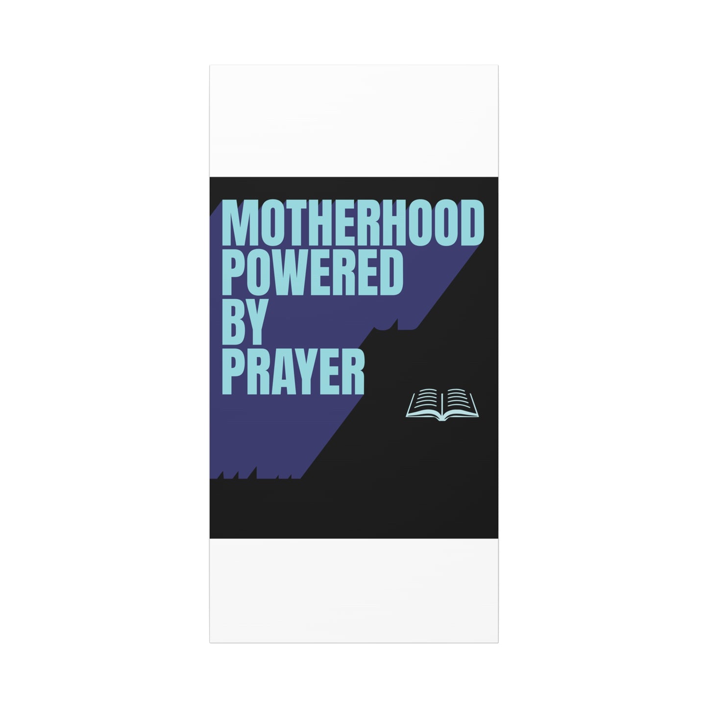 Inspirational Canvas Art - Motherhood Powered By Prayer