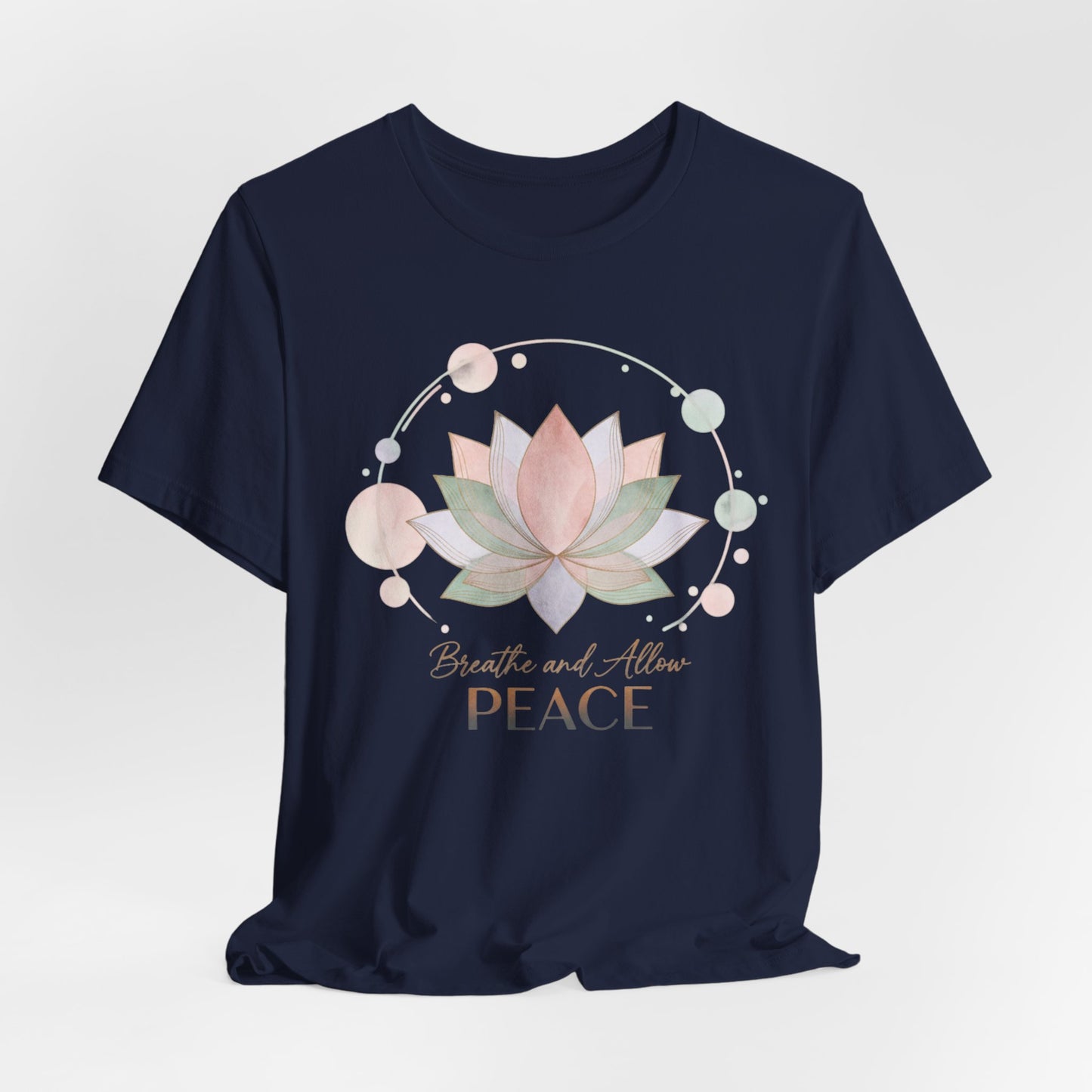 Mindful & Into Peace Tee | self care shirt, boundary quote