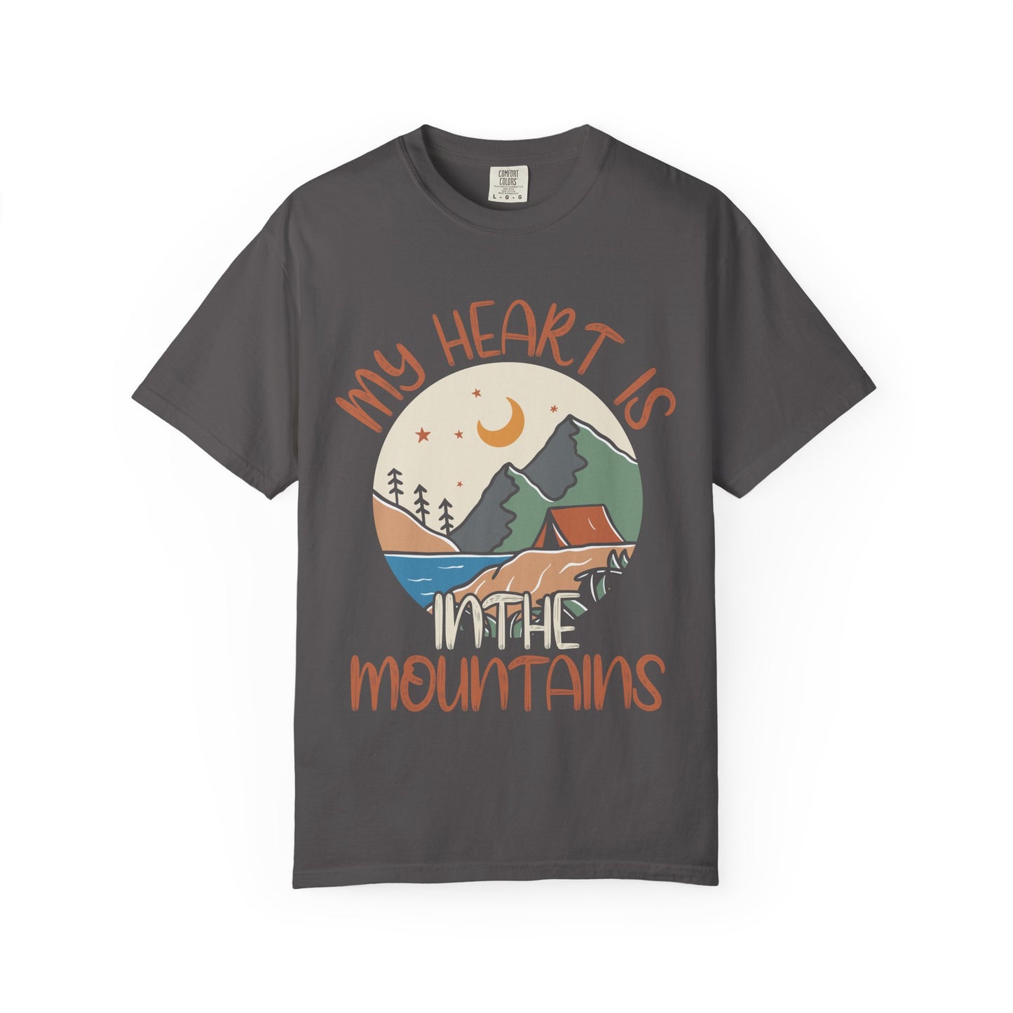 My Heart is in the Mountains Unisex T-Shirt – Perfect for Nature Lovers