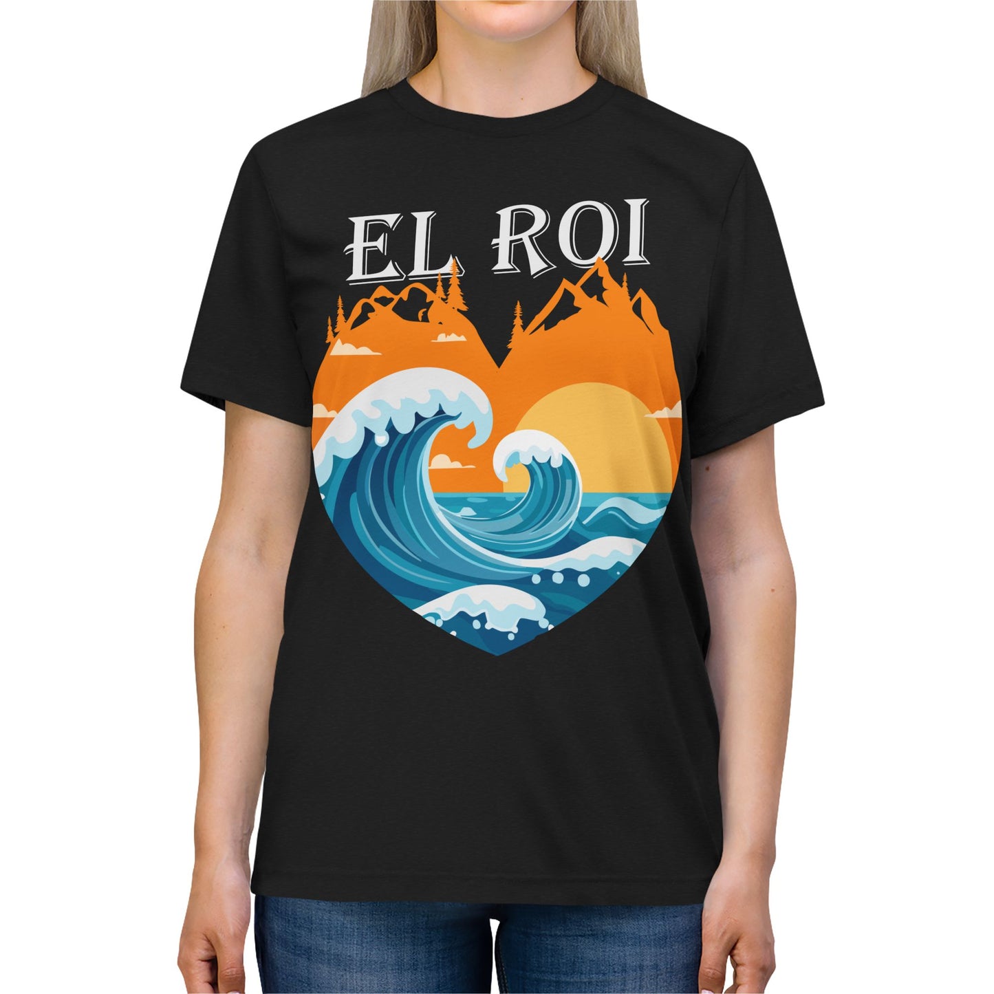 El Roi Black Triblend Tee