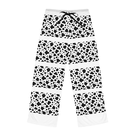 Cozy Cow Print Pajama Pants