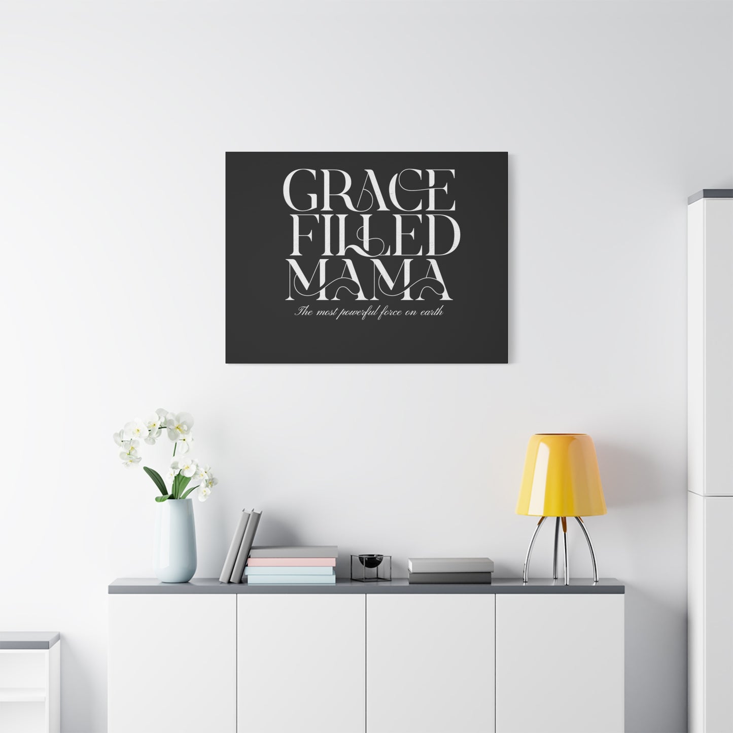 Inspirational Canvas Art for Moms - Grace Filled Mama
