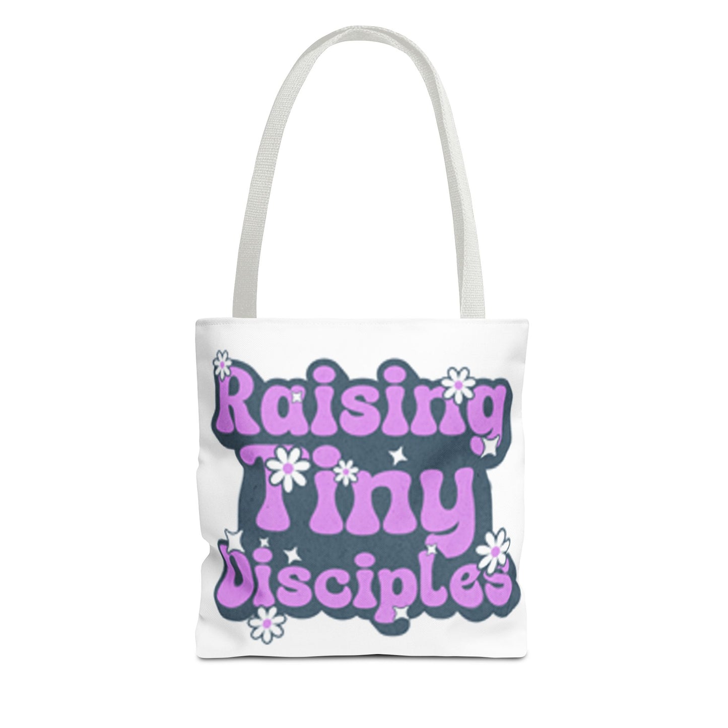 Raising Tiny Disciples Tote Bag - Stylish & Fun Eco-Friendly Bag for Parents