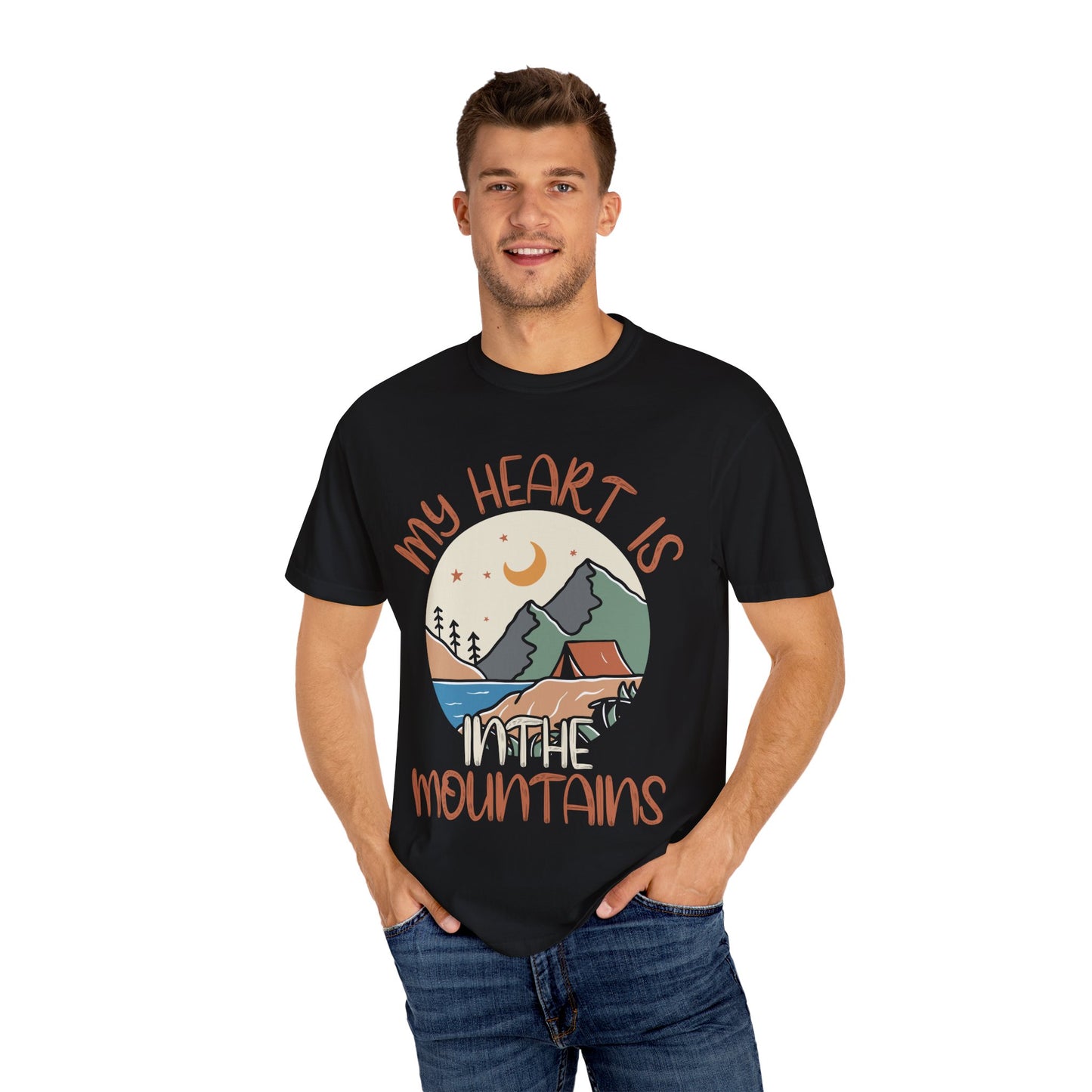 My Heart is in the Mountains Unisex T-Shirt – Perfect for Nature Lovers