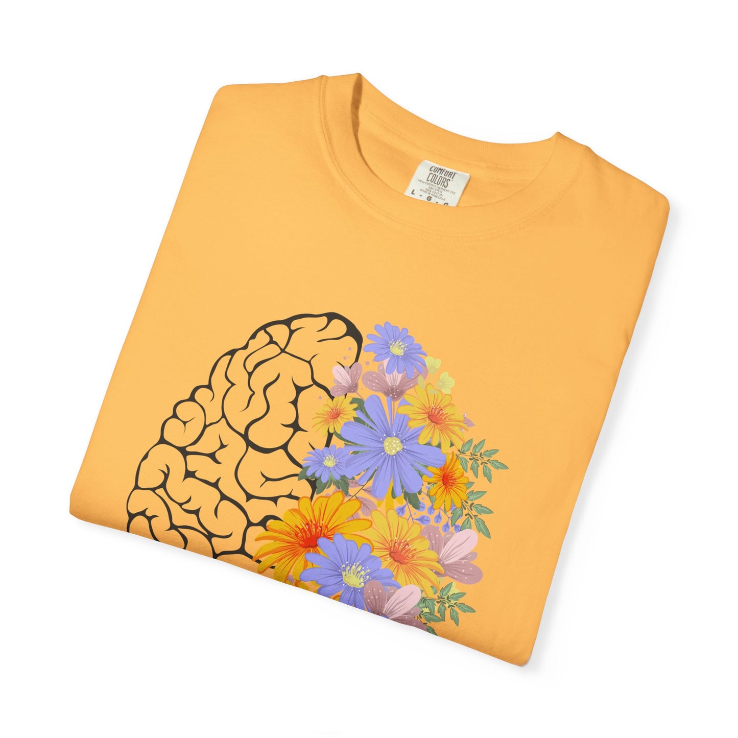 Mindful Floral Unisex T-Shirt - Embrace Positive Vibes