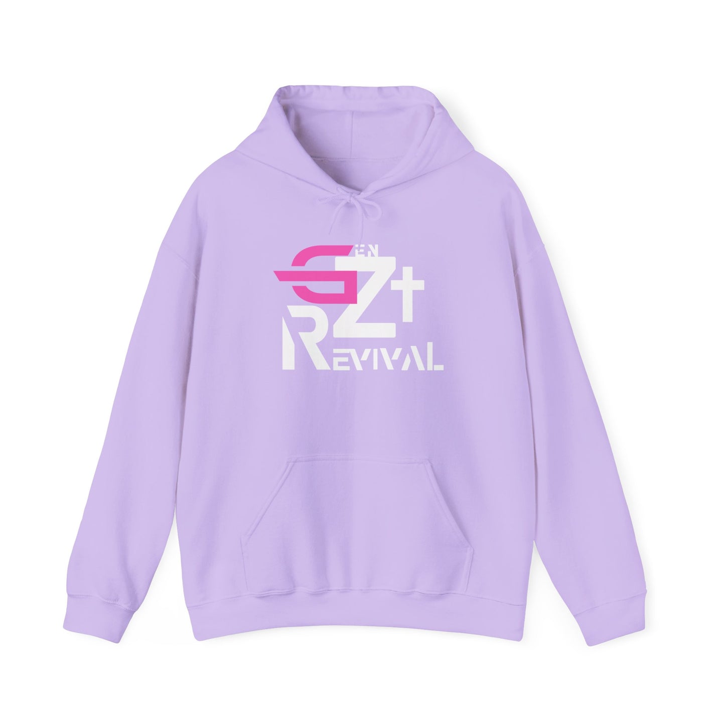 GEN Z REVIVAL Trendy Unisex Hooded Sweatshirt - Graphic Streetwear Style