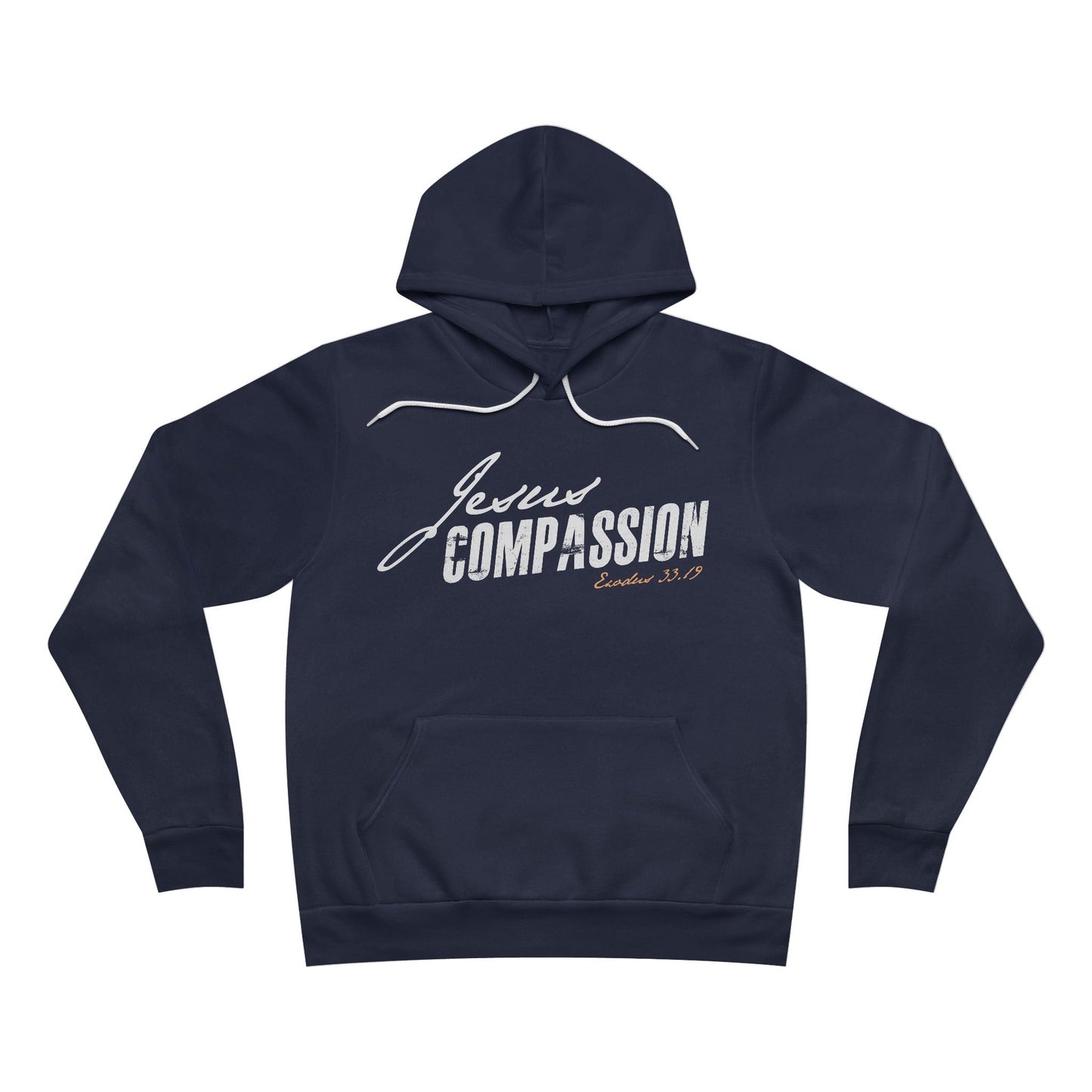 Jesus Compassion-Unisex Sponge Fleece Pullover Hoodie