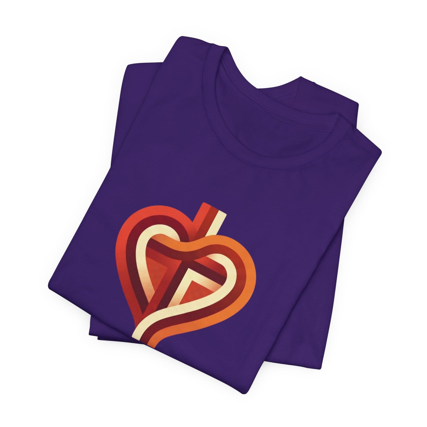 Compassion heart cross design Tee | Compassion T-Shirt