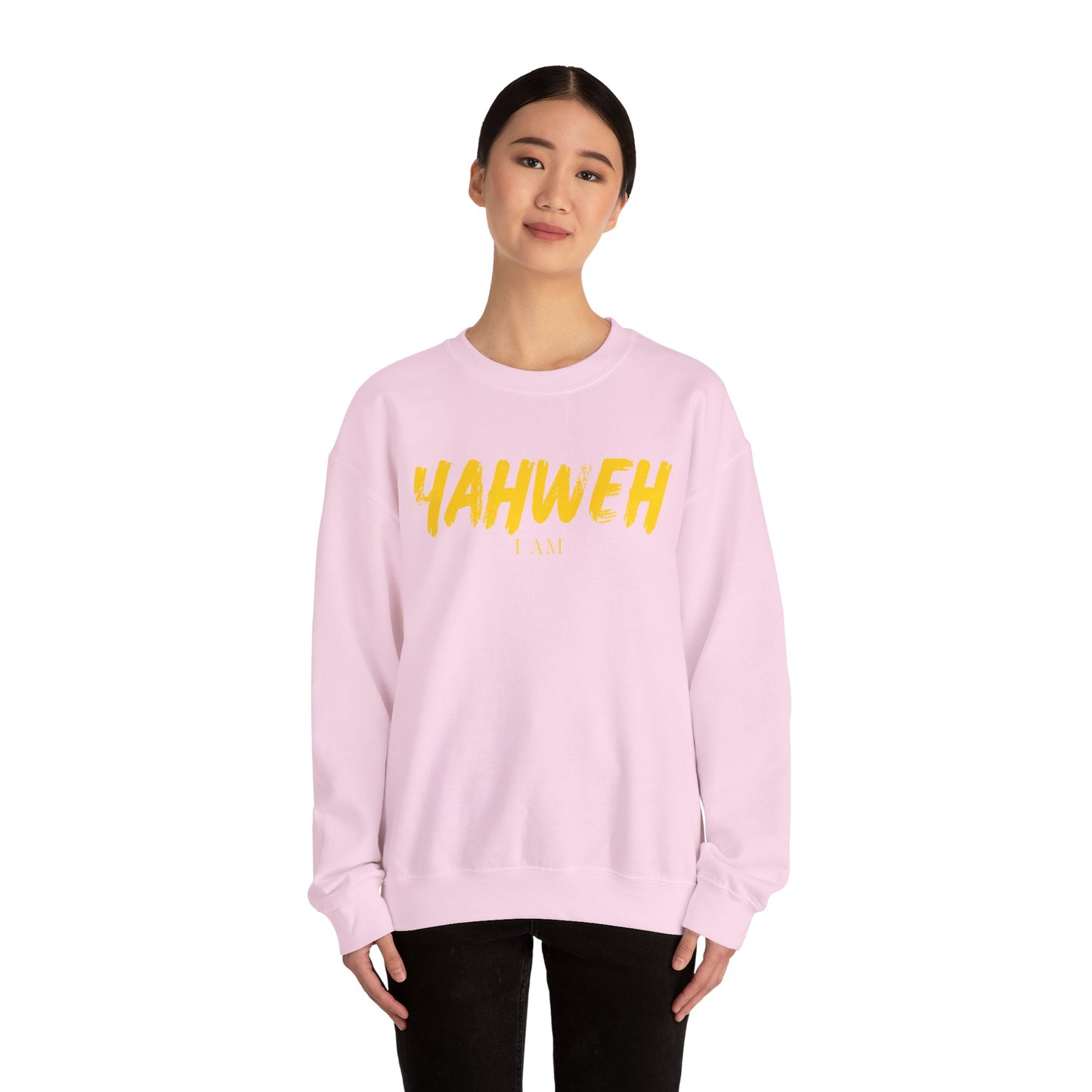 Yahweh Crewneck Sweatshirt - Spiritual Gift for Faith - Sweatshirt
