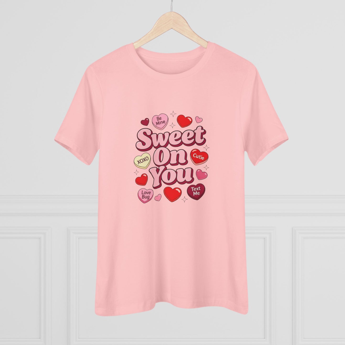 Sweet On You tee | Conversation Heart Valentine's Shirt