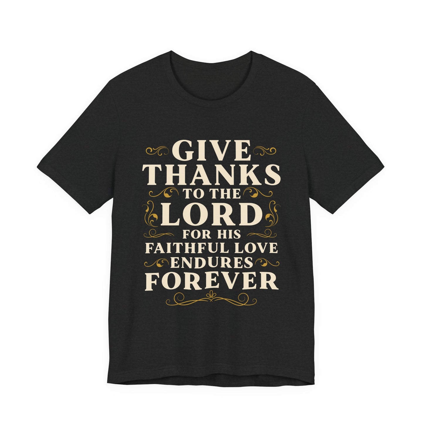 Thankful Unisex Tee - Faith-Based Apparel - Christian Gift
