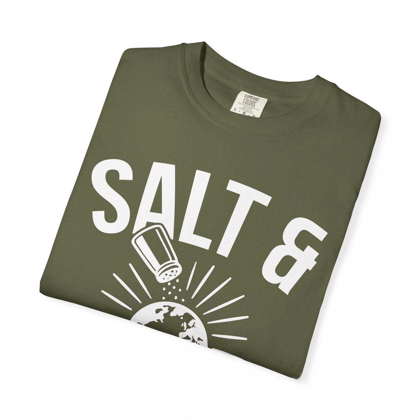 Inspirational Unisex T-Shirt: Salt & Light Graphic, Christian Gifts, Faith Apparel