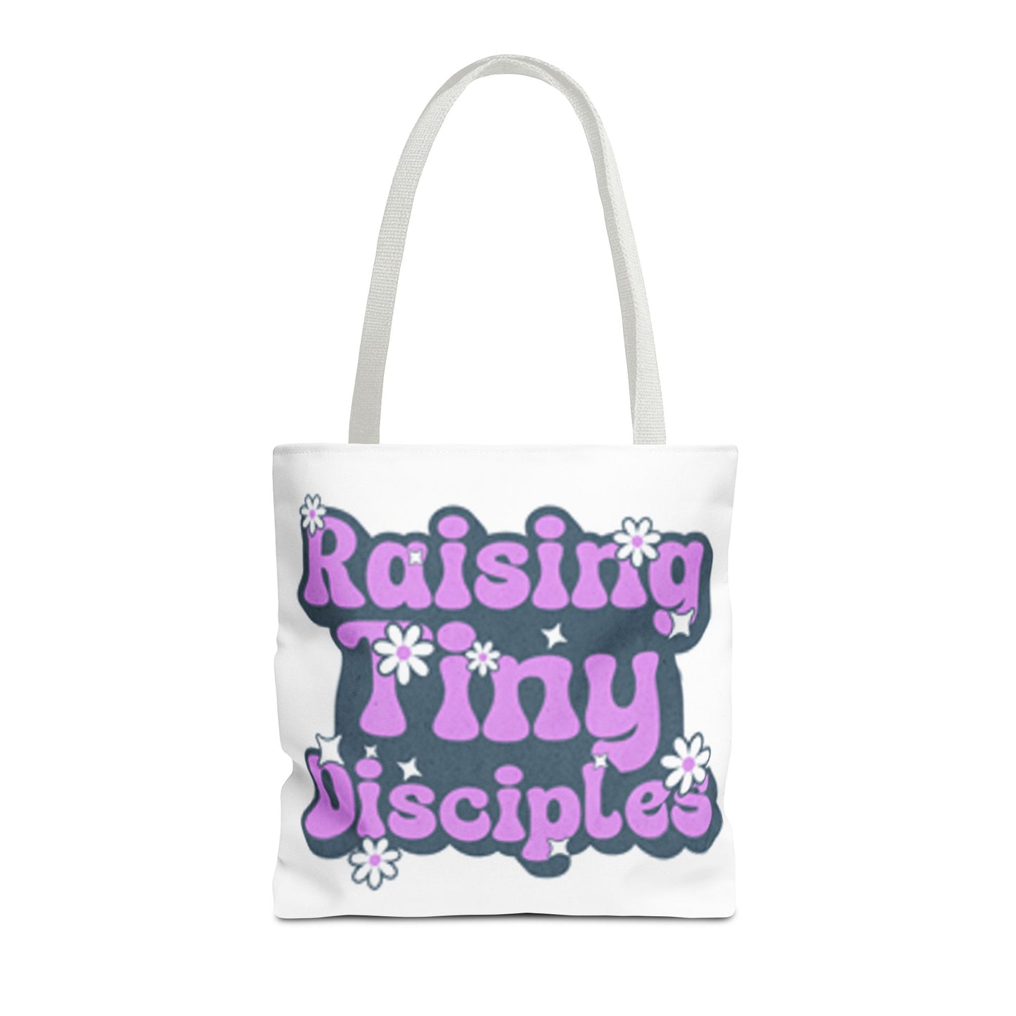 Raising Tiny Disciples Tote Bag - Stylish & Fun Eco-Friendly Bag for Parents