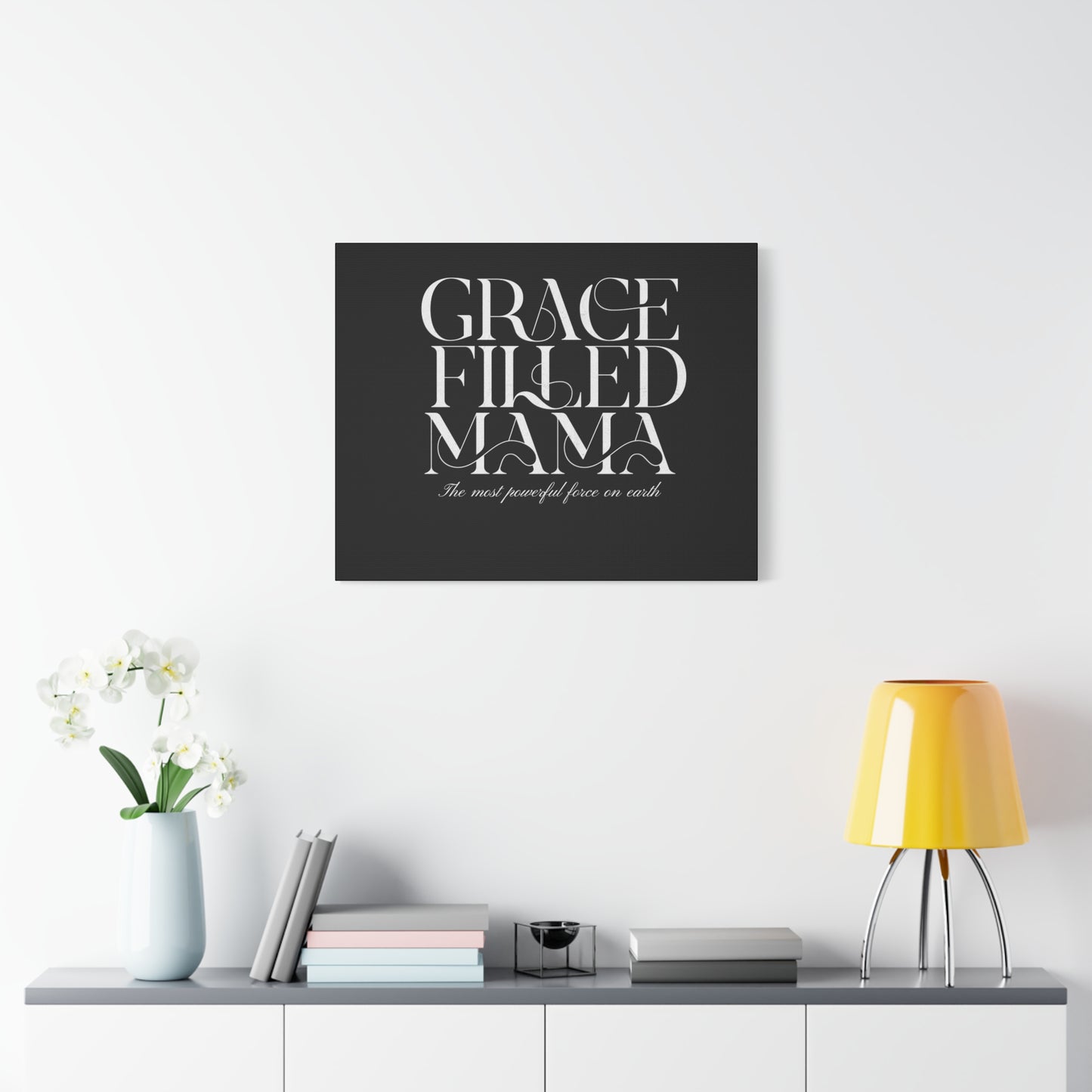 Inspirational Canvas Art for Moms - Grace Filled Mama