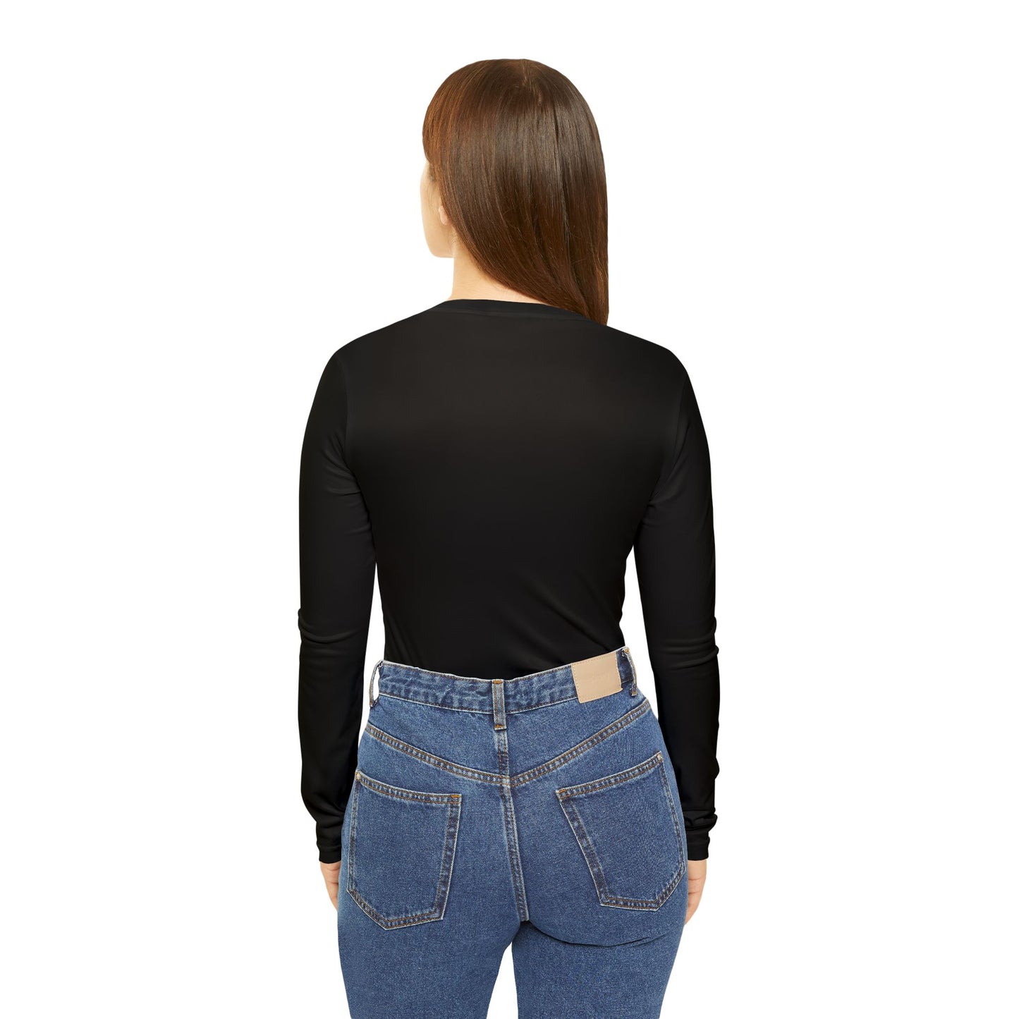 Loved Beyond Measure Heart Floral V-neck Long Sleeve