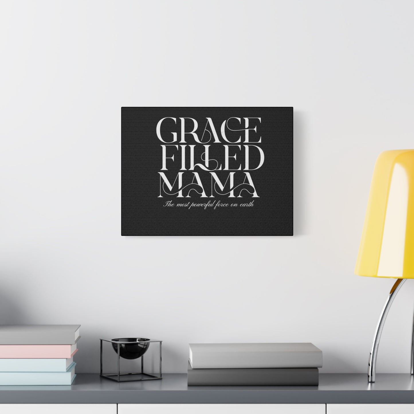 Inspirational Canvas Art for Moms - Grace Filled Mama