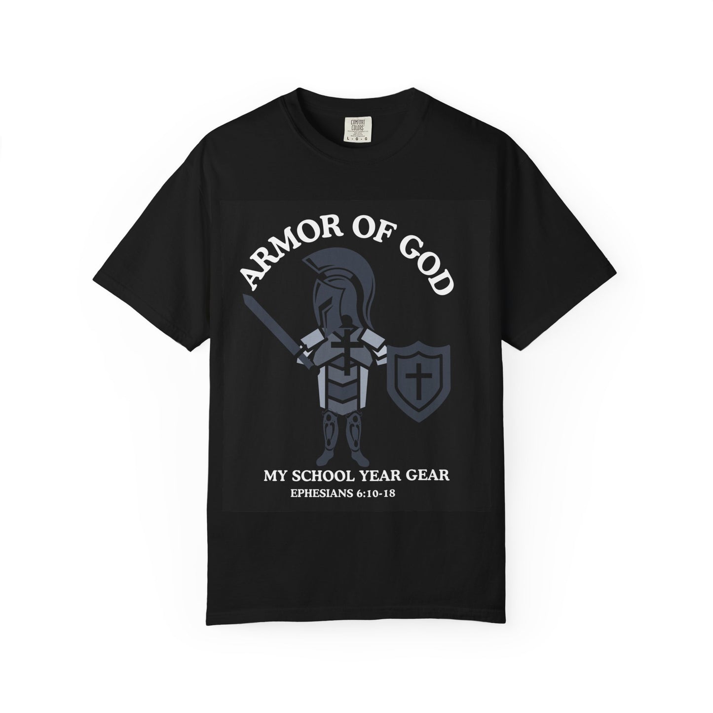 Faith-Inspired Unisex T-Shirt, Armor of God Tee for School, Christian Apparel, Gift for Students, Back to School Shirt