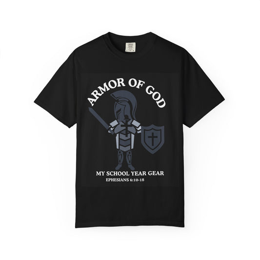 Faith-Inspired Unisex T-Shirt, Armor of God Tee for School, Christian Apparel, Gift for Students, Back to School Shirt